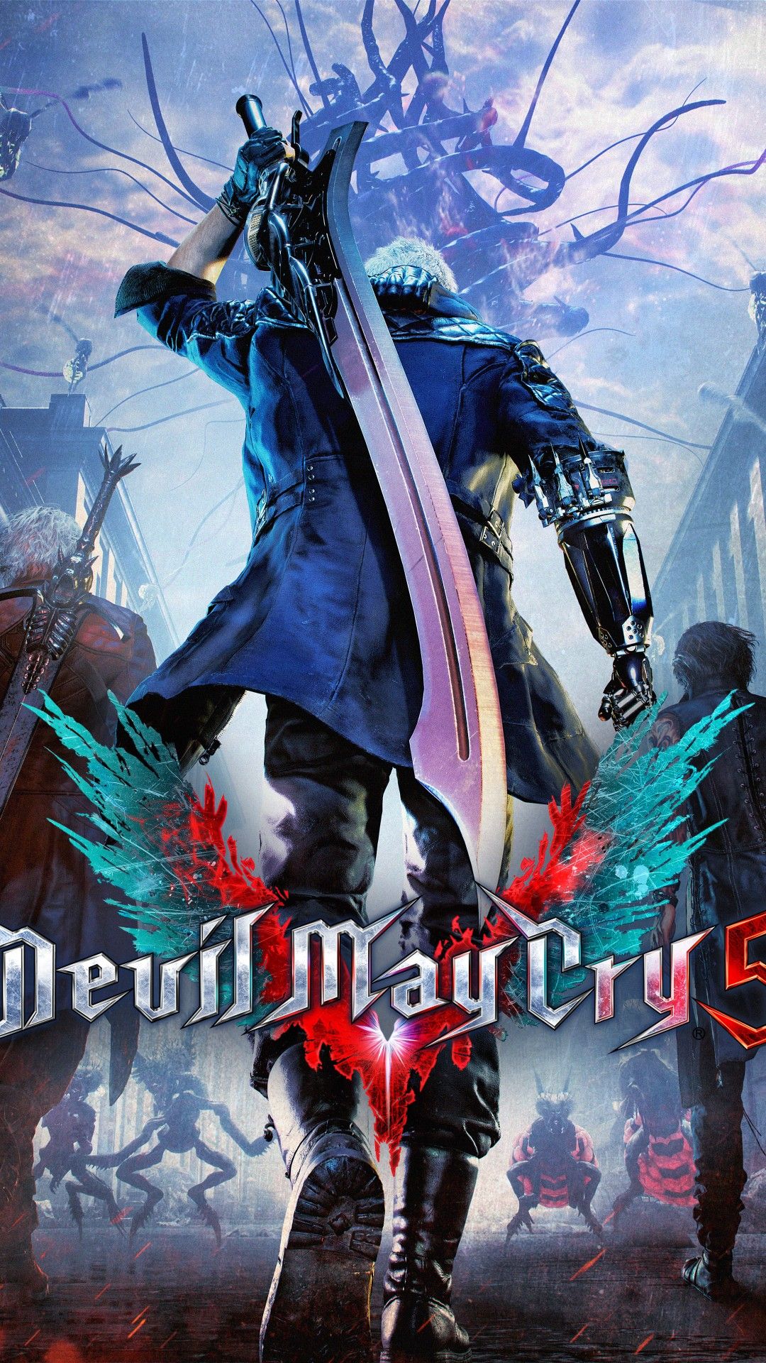 Devil May Cry 5, Dante, 1080x1920 Full HD Verticale, Samsung Galaxy