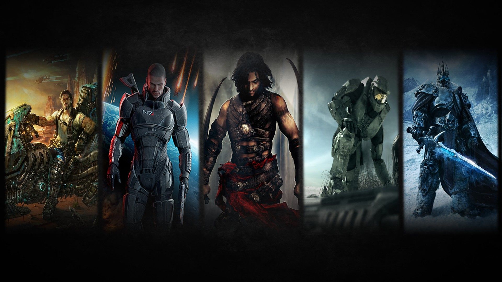 Collage personaggi videogiochi famosi, 3840x2160 4K Ultra HD, Monitor 4K