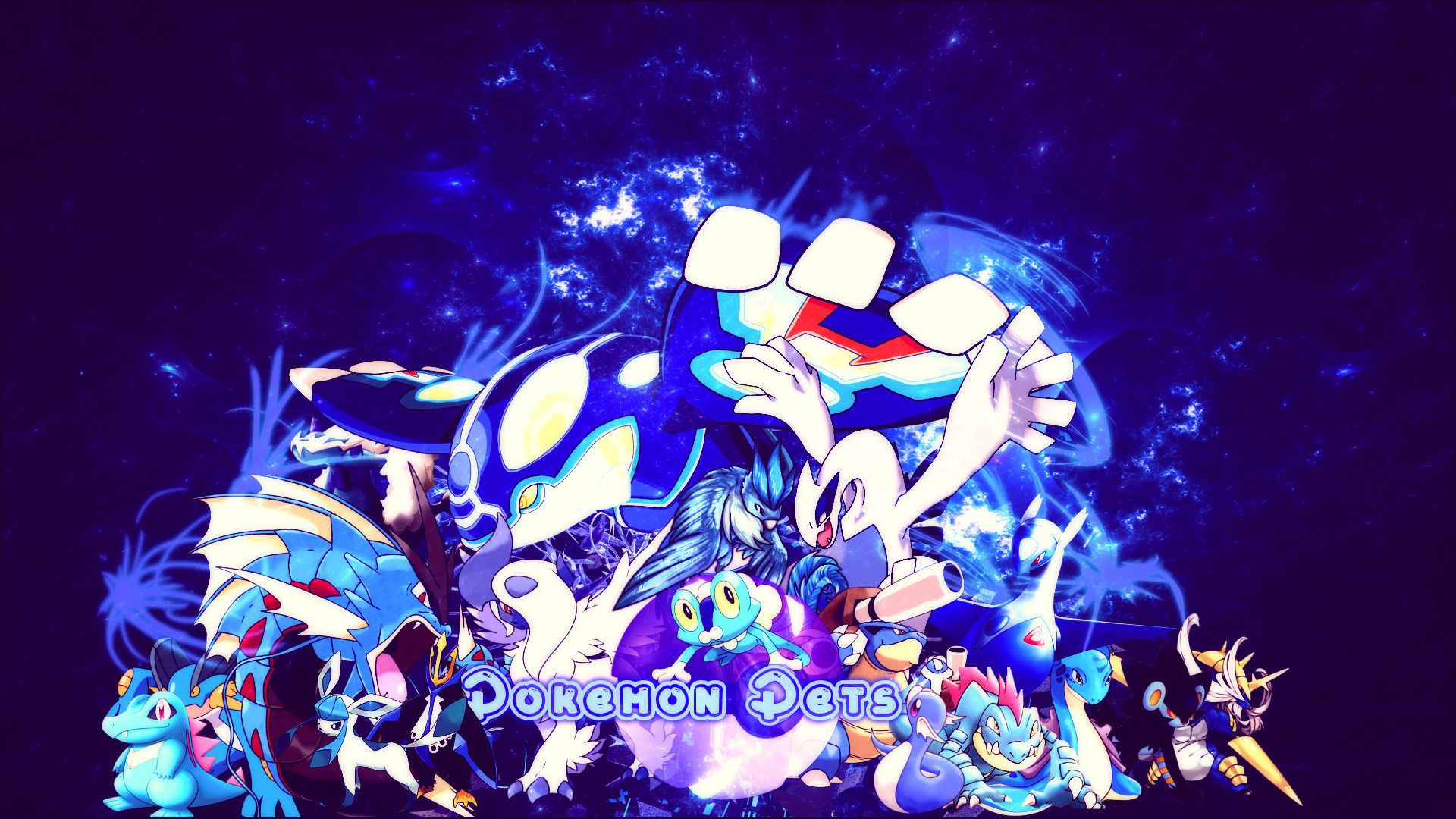 Personaggi Pokémon sfondo viola, 1920x1080 Full HD 1080p, Desktop