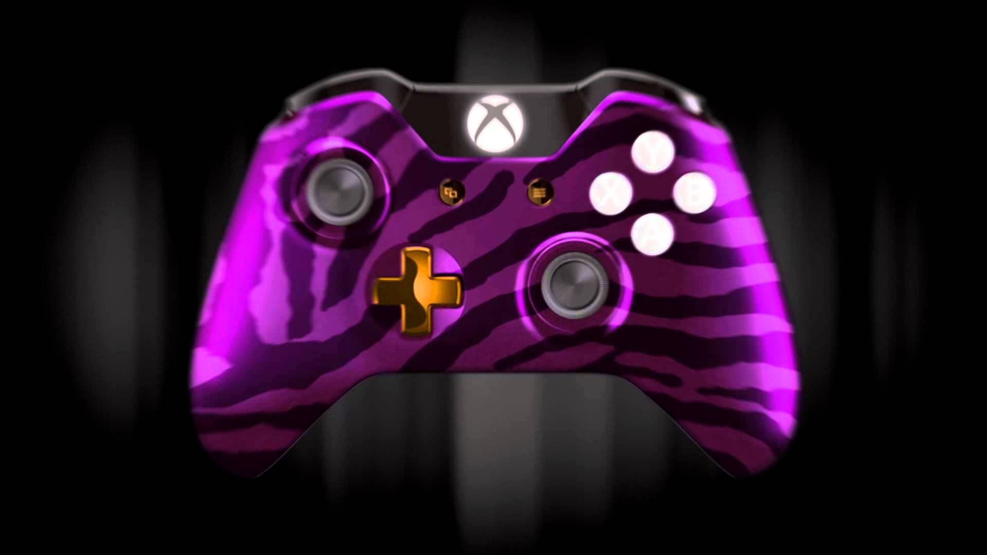 Controller Xbox viola zebrato, console Microsoft, 1920x1080 Full HD 1080p, Desktop