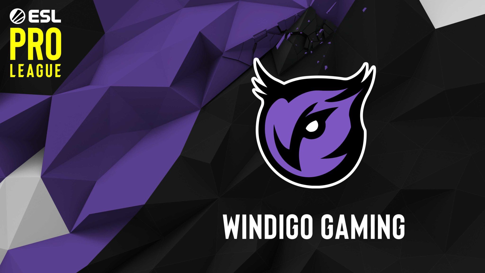 Windigo Gaming logo ESL, 2048x1152 2K, Desktop