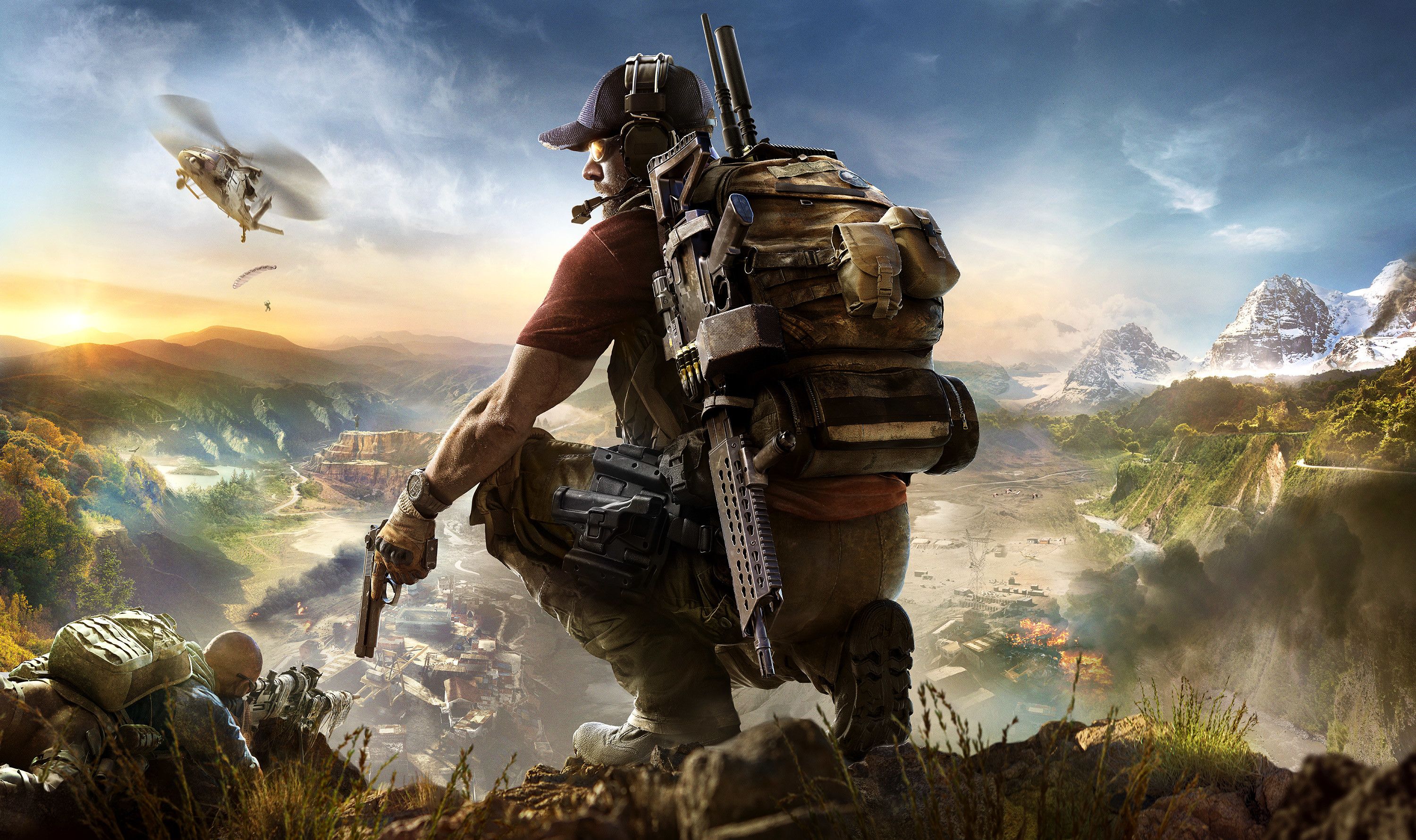 Ghost Recon Wildlands soldato, 3000x1780 WQXGA, Monitor Gaming