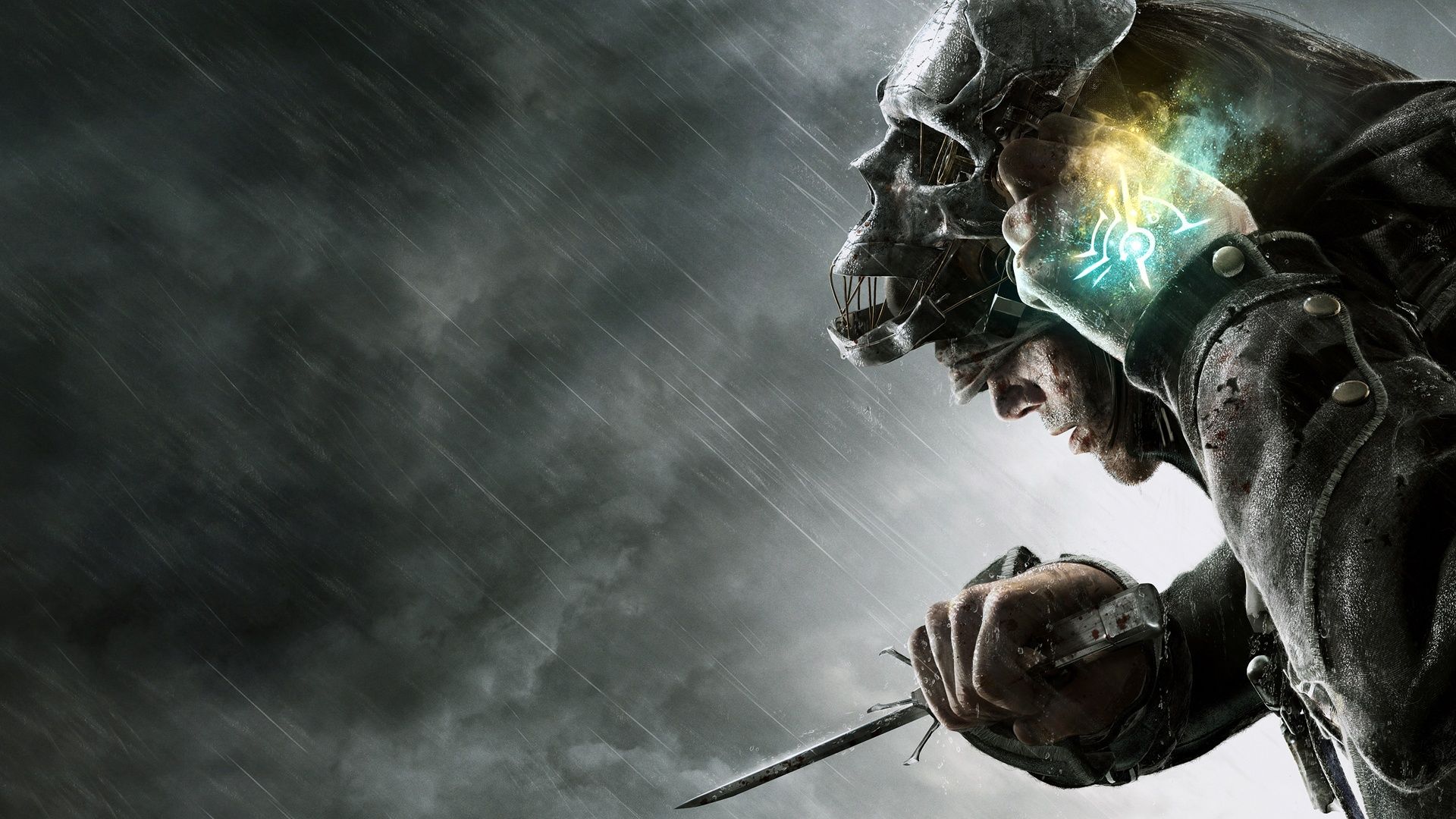 Corvo Dishonored maschera teschio, 1920x1080 1080p, Desktop