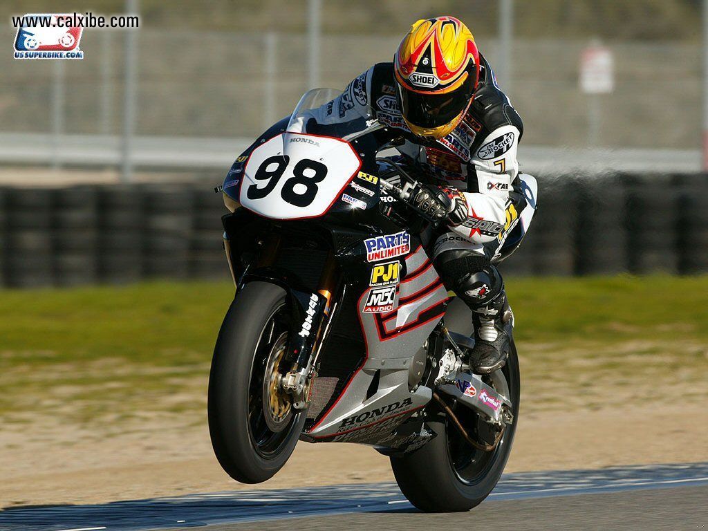 Moto da corsa numero 98, 1024x768 HD, Desktop