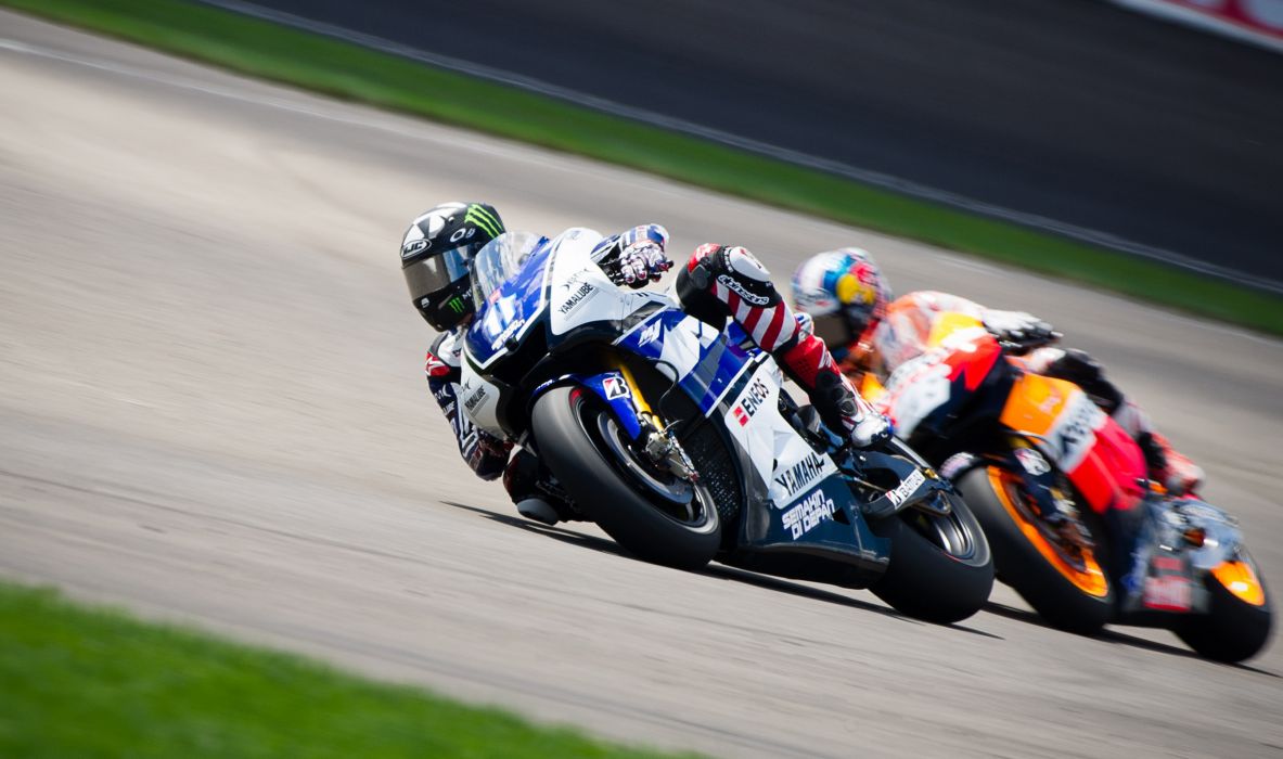 Moto GP in curva pista, 1183x700 HD, PC