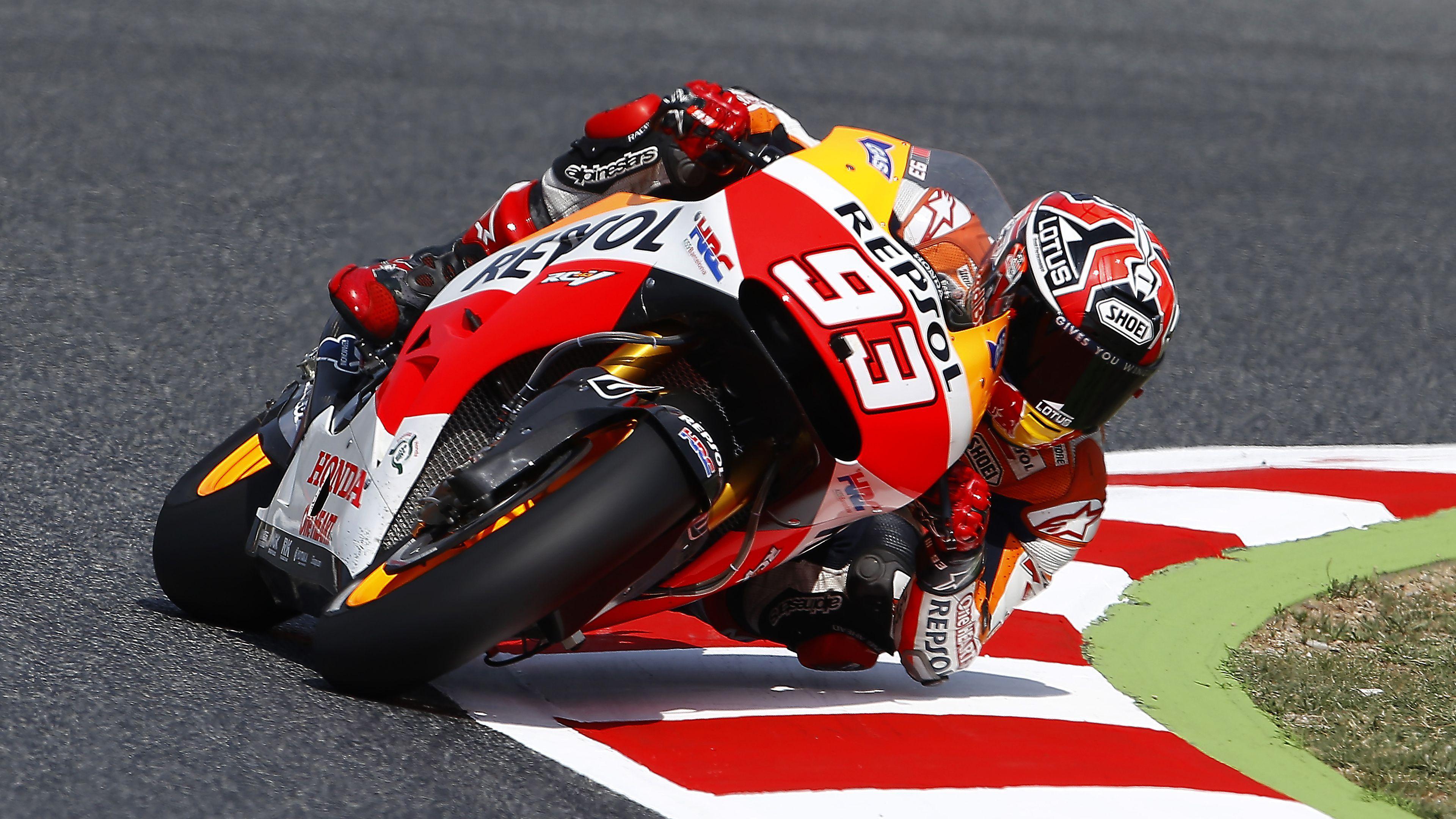 Marc Marquez moto Repsol Honda, 3840x2160 UHD, Monitor 4K