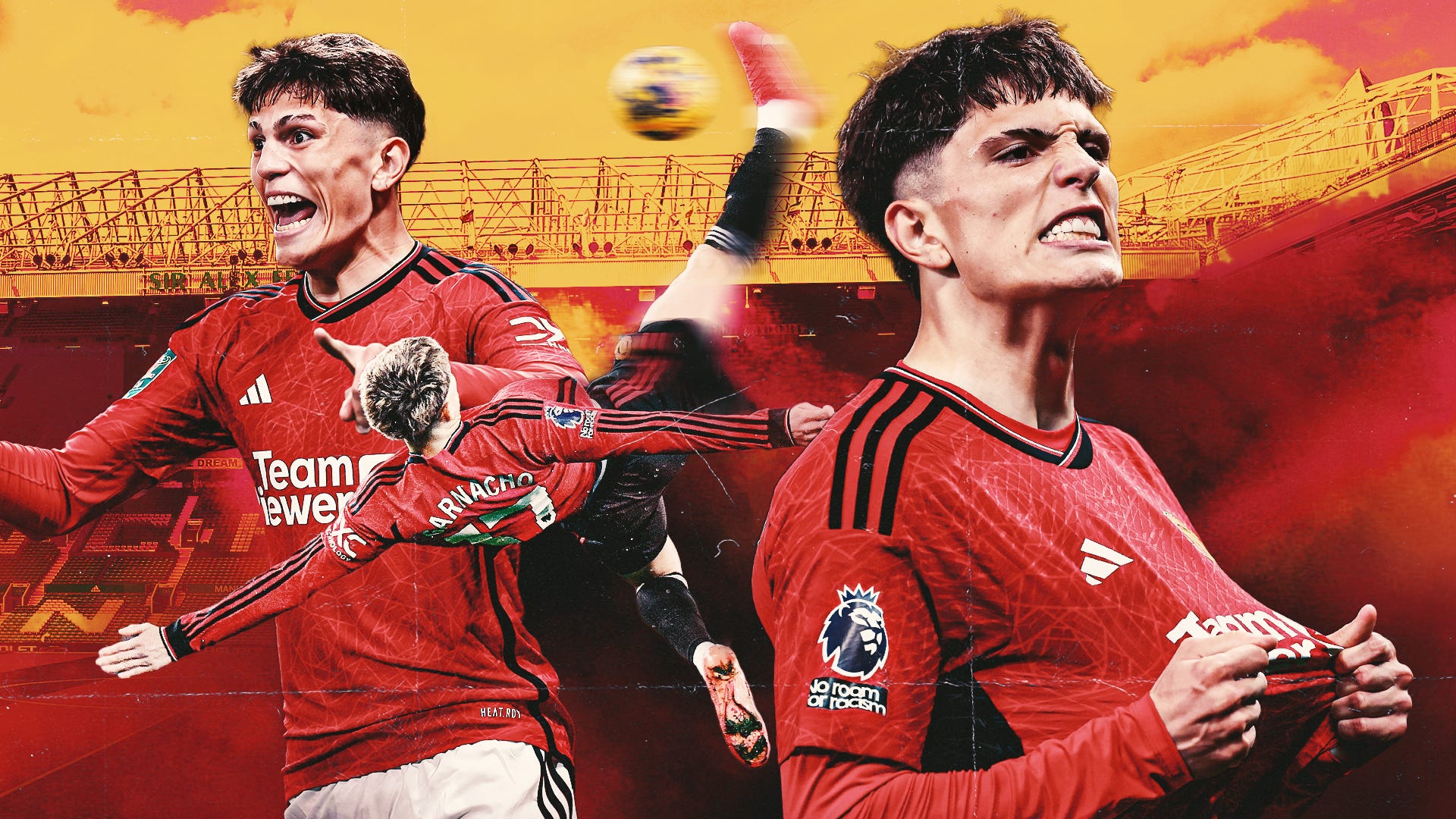 Calciatore Manchester United esultanza, 1920x1080 1080p, PC