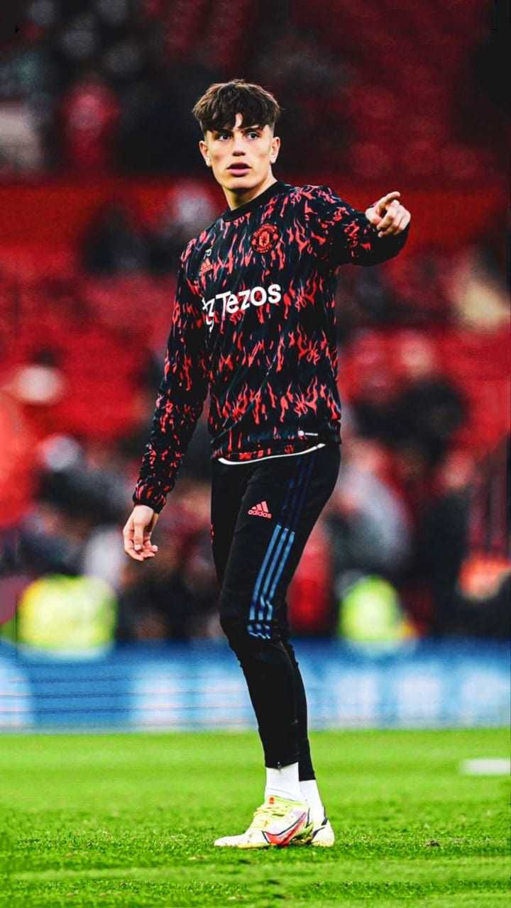 Calciatore Manchester United riscaldamento, 720x1280 Full HD Verticale, Smartphone