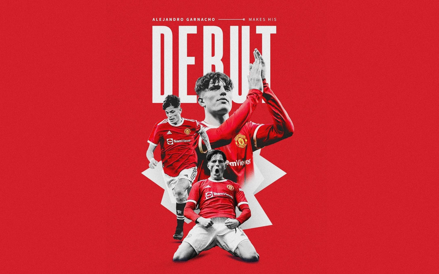 Alejandro Garnacho Manchester United debut, 1440x900 HD, MacBook Air