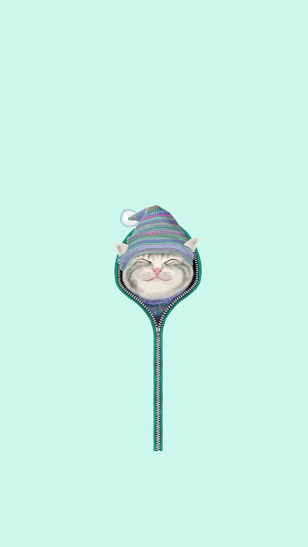 Hello Kitty con cuori rosa, Sanrio, 1080x1920 Verticale, iPhone Plus