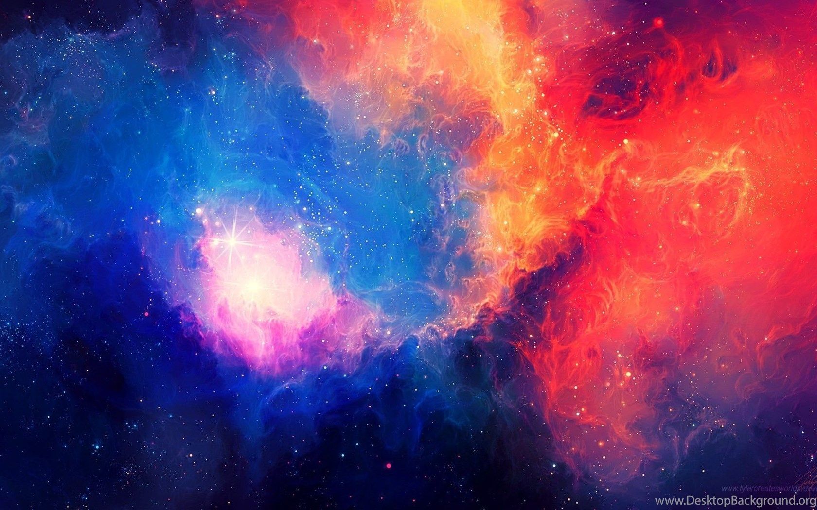Gatti galattici con cuori stellati, 1261x2231 Full HD Verticale, iPhone