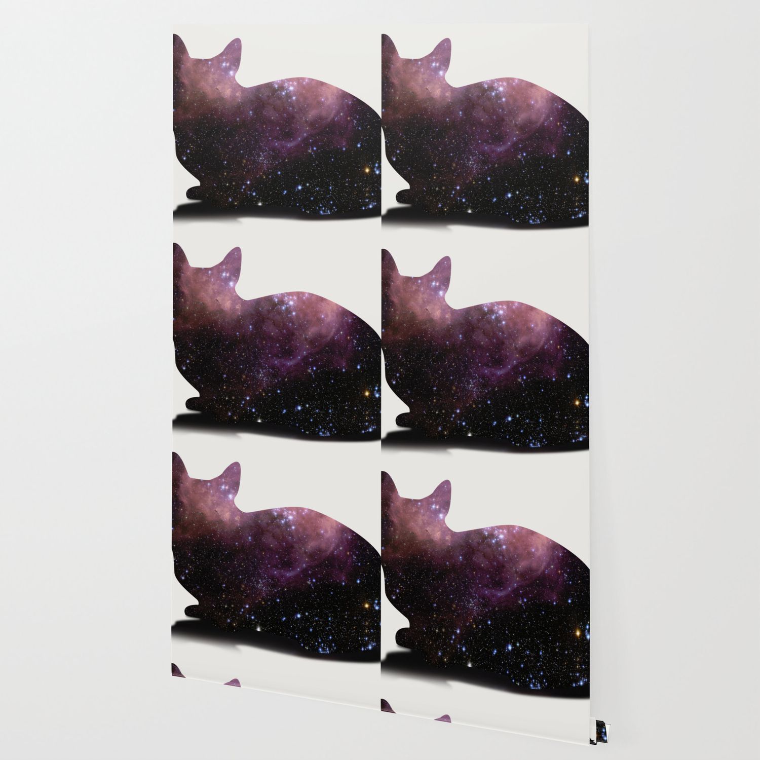 Gatto astronauta rosa spazio, 720x1280 Verticale, Telefono