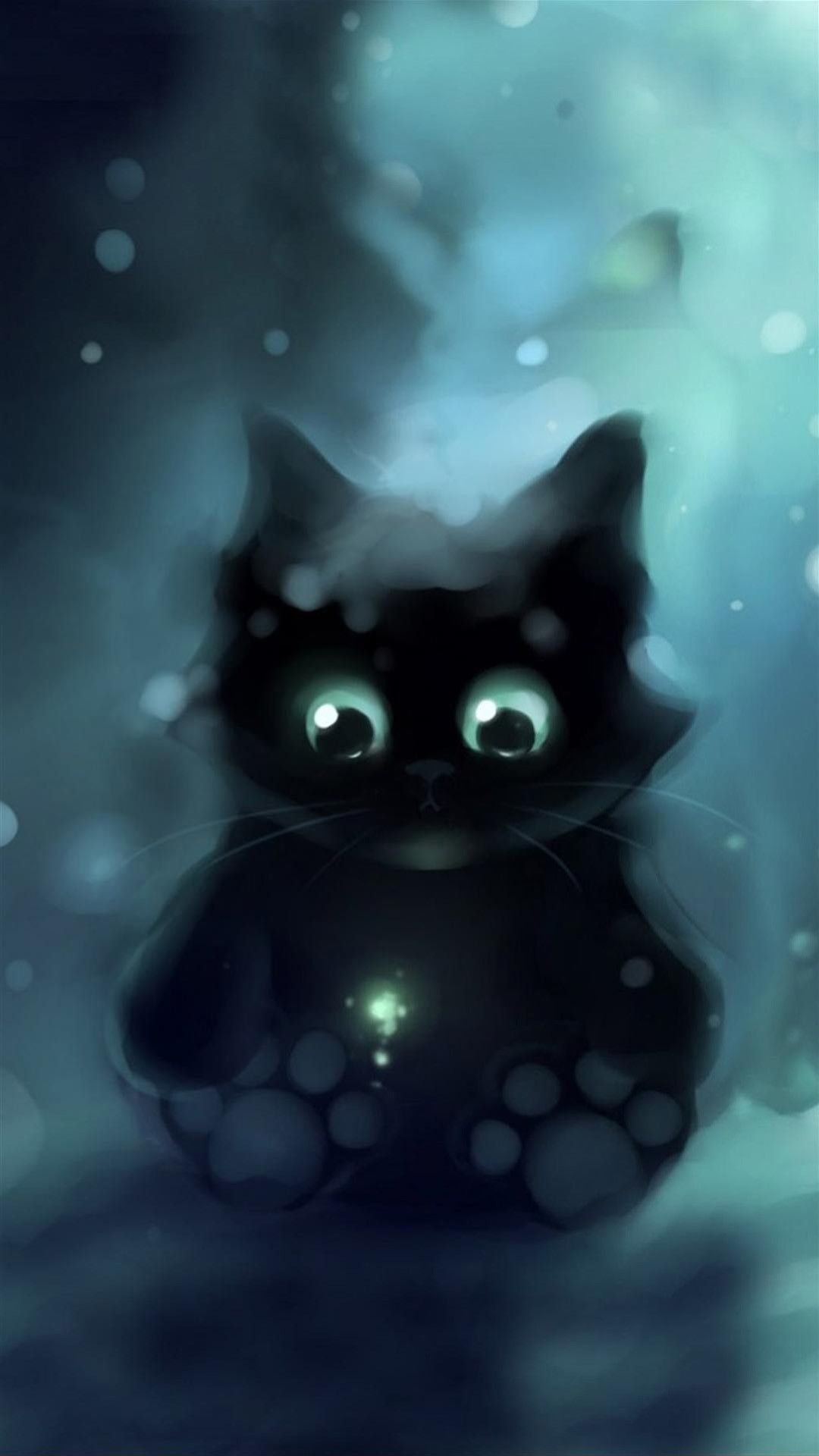 Gatto grigio con occhiali galassia, 1920x1080 Full HD, PC Desktop