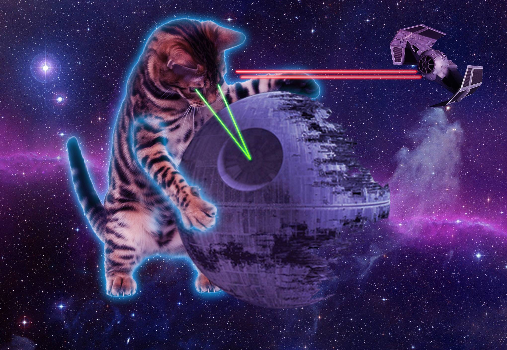 Nyan Cat schermo rotto galassia, 1920x1200 WUXGA, iMac