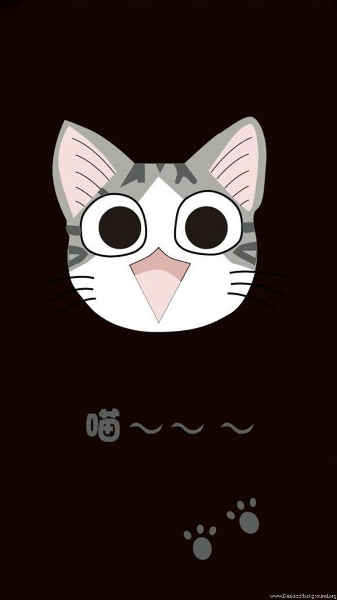 Gatto in bianco e nero, 2160x3840 Full HD Verticale, Galaxy S