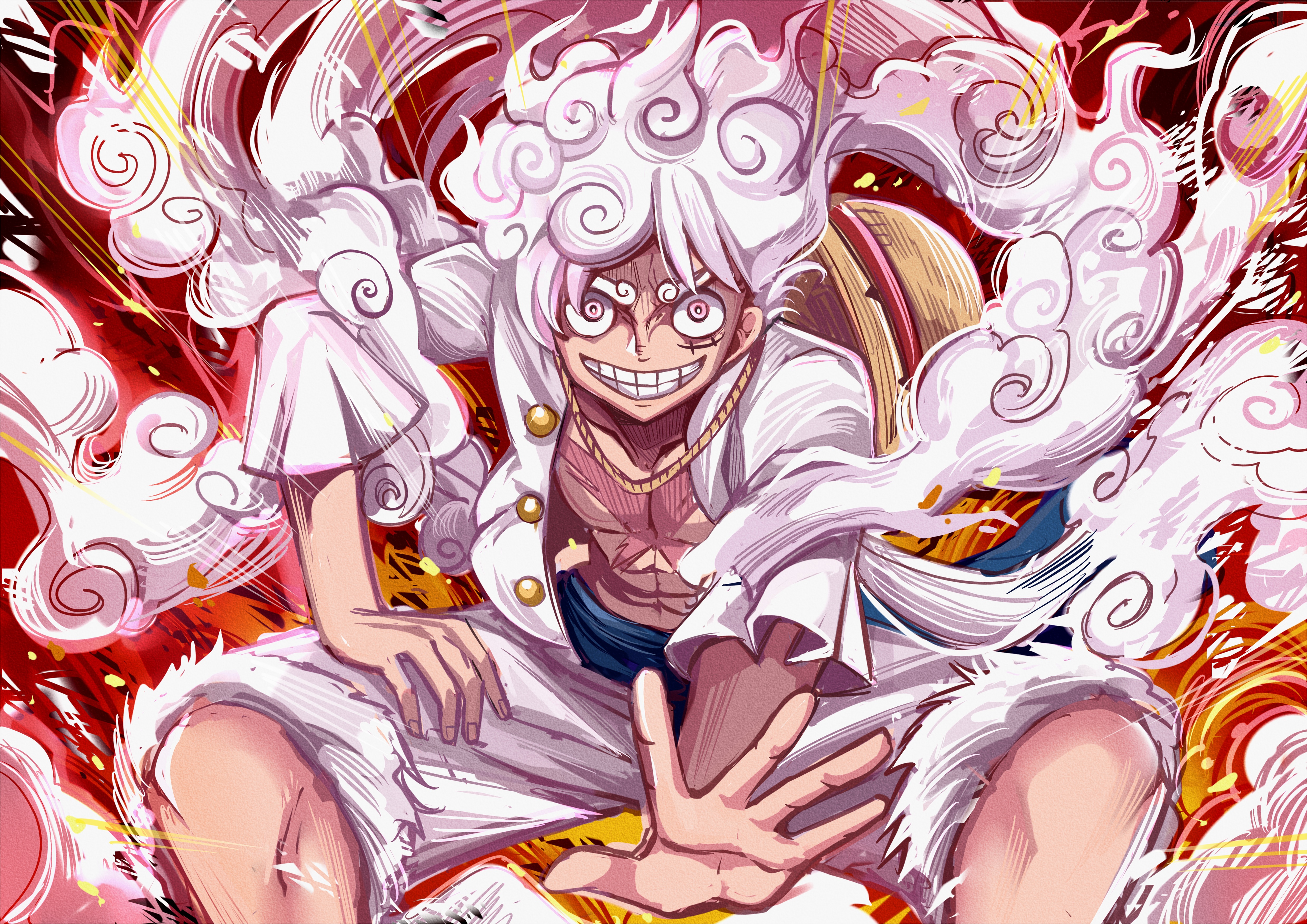 Sfondi Luffy Gear 5