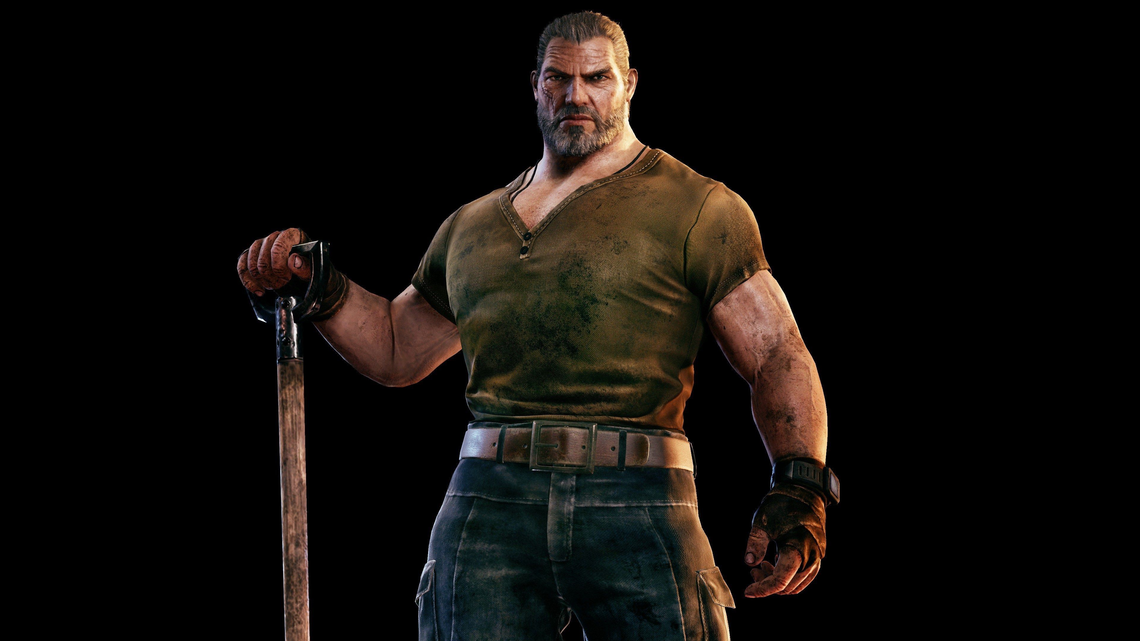Marcus Fenix, Gears of War, 3840x2160 4K, Desktop 4K