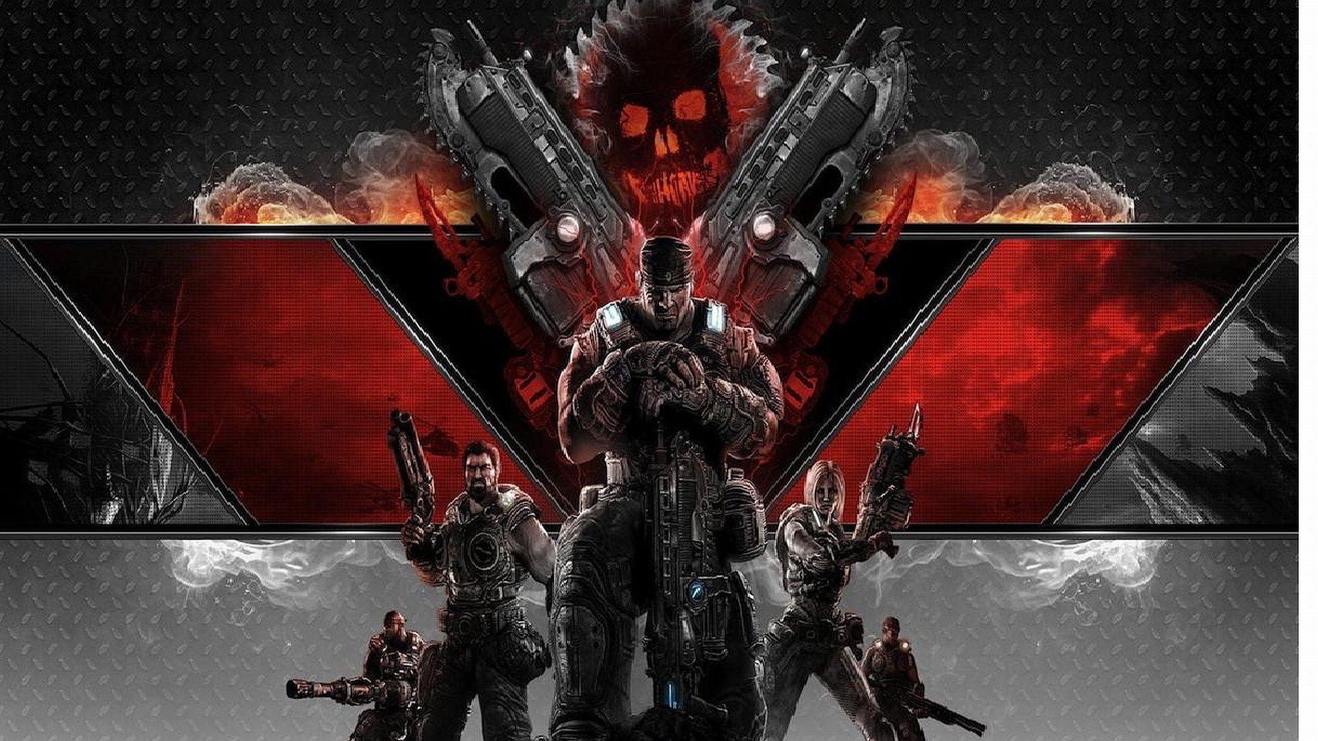 Gears of War 5 personaggi armati, 1920x1080 Full HD 1080p, Laptop