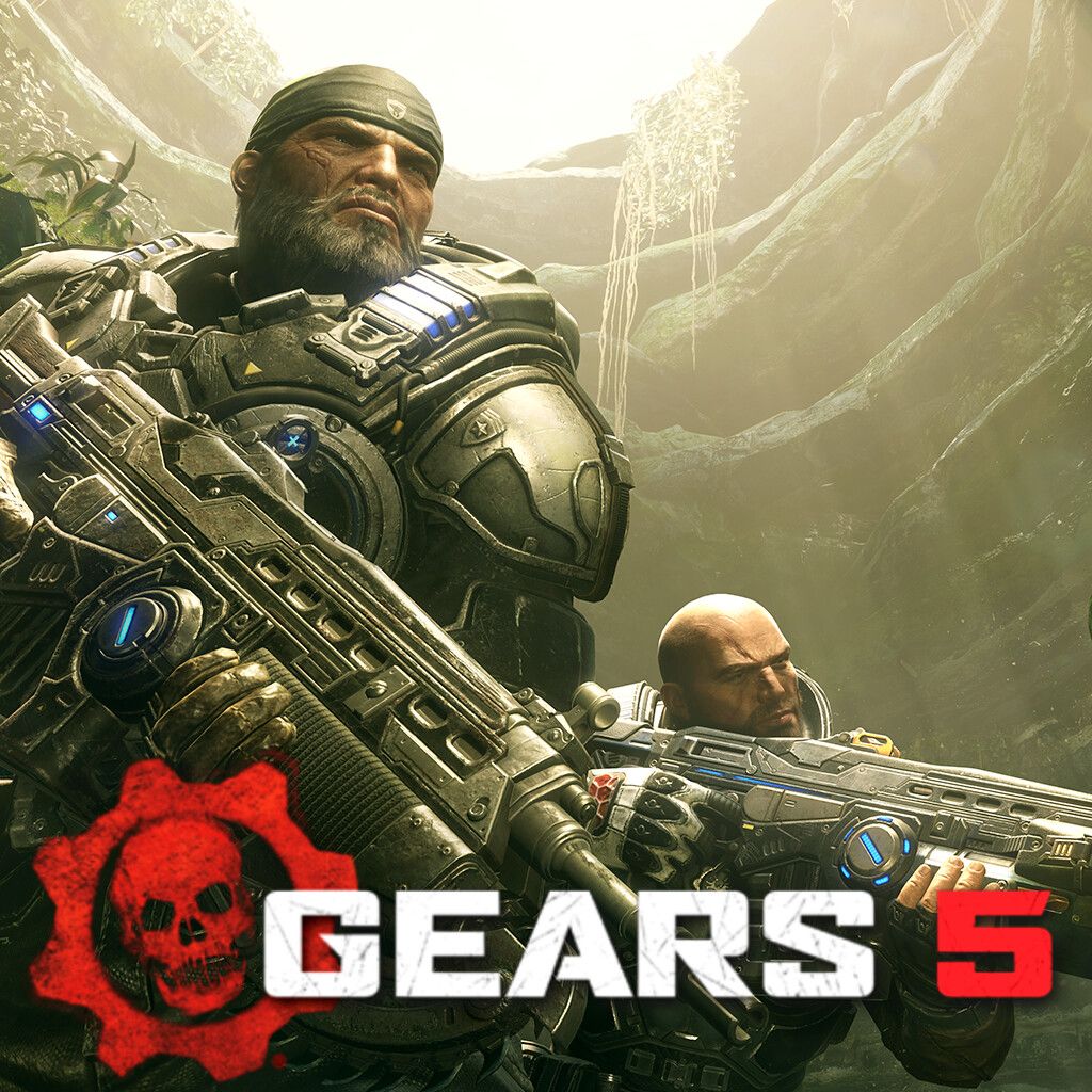 Soldati Gears of War con armi, 1024x1024 HD, Desktop