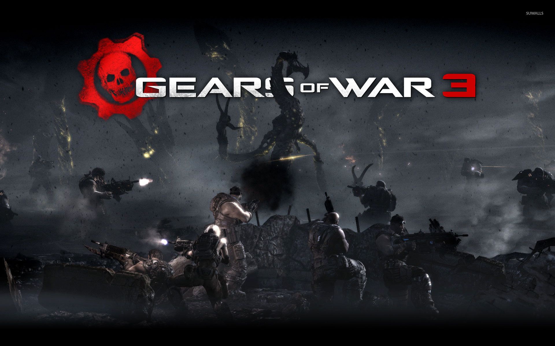 Gears of War 3 soldati, 1920x1200 WUXGA, Laptop