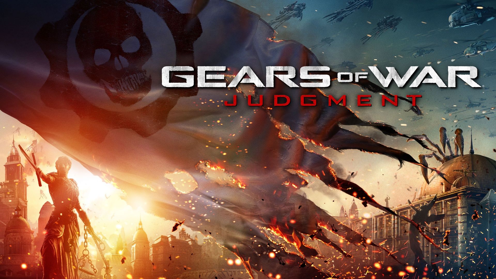 Gears of War Judgment logo, 1920x1080 Full HD 1080p, Desktop