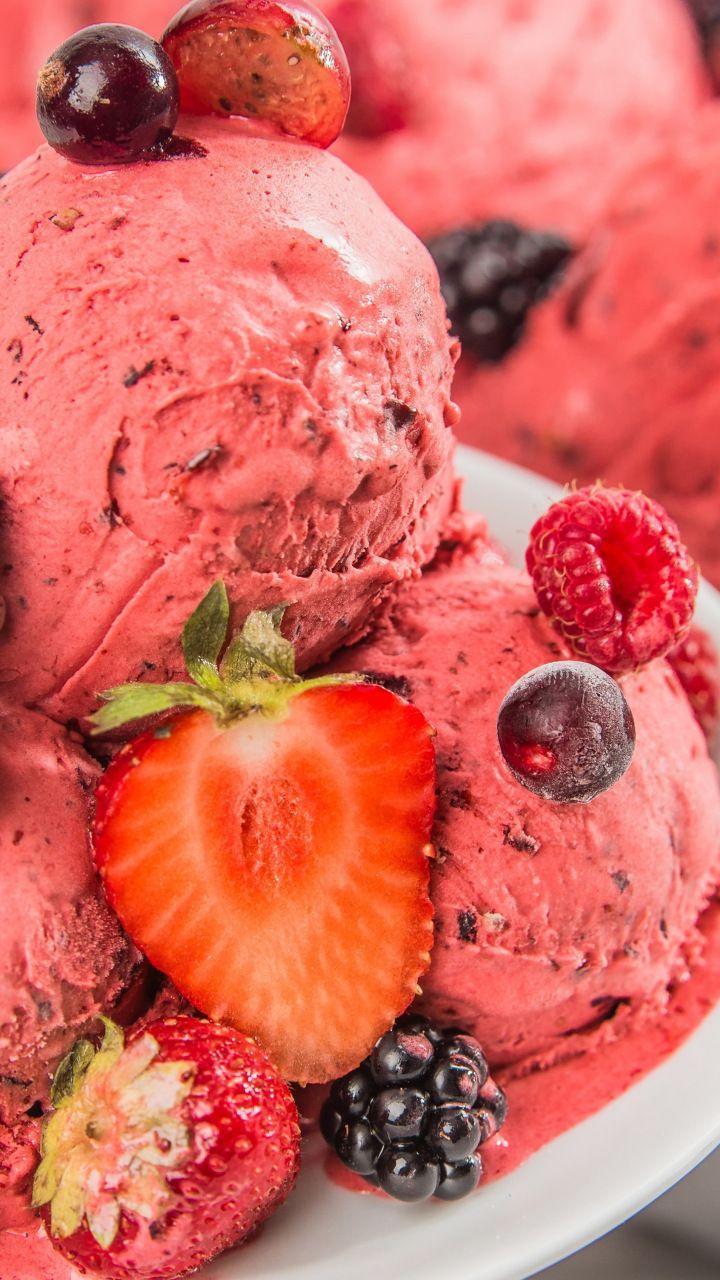 Gelato ai frutti di bosco, 720x1280 Full HD Verticale, Google Pixel