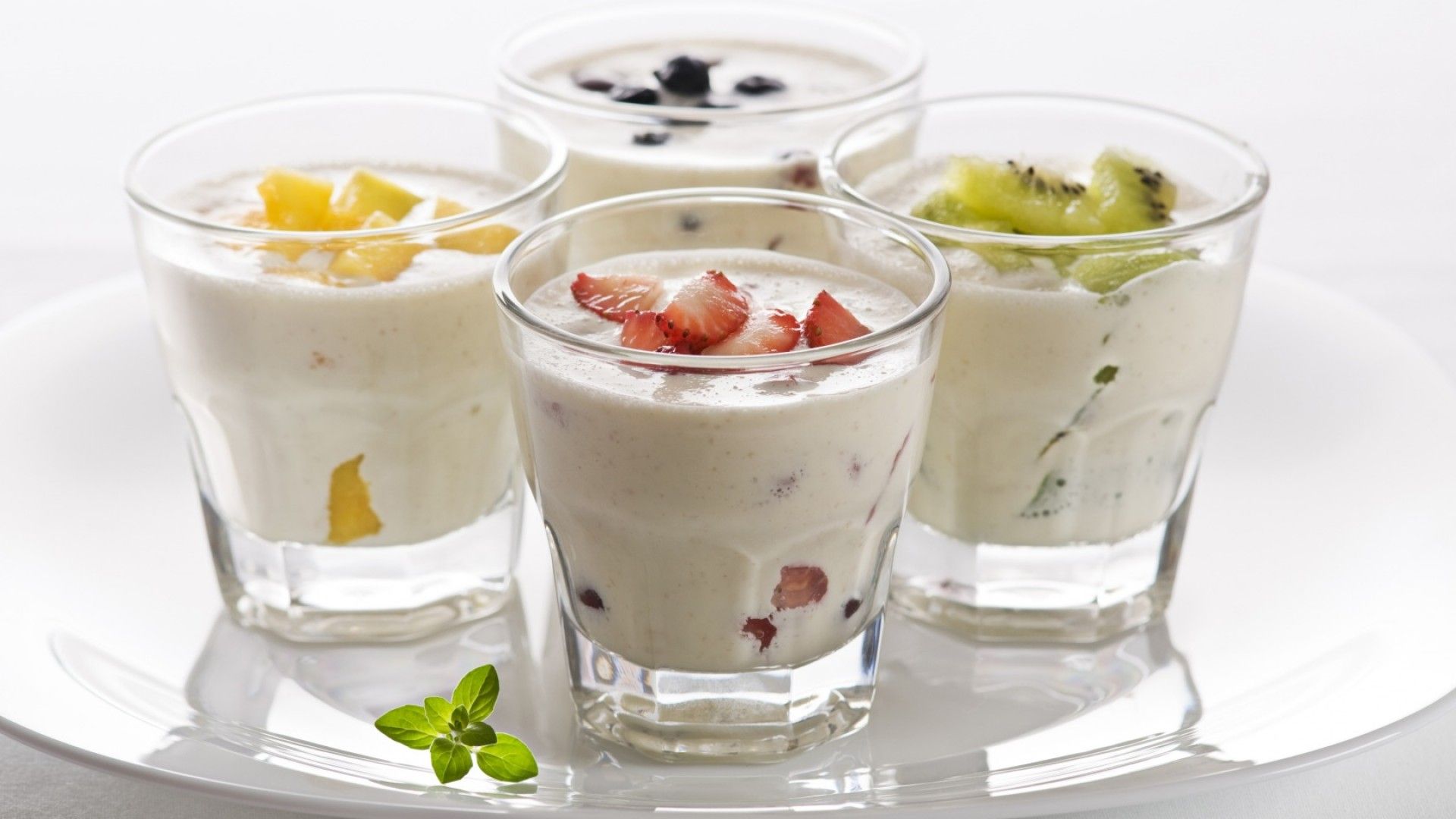 Frullati con frutta fresca, 1920x1080 Full HD, Laptop