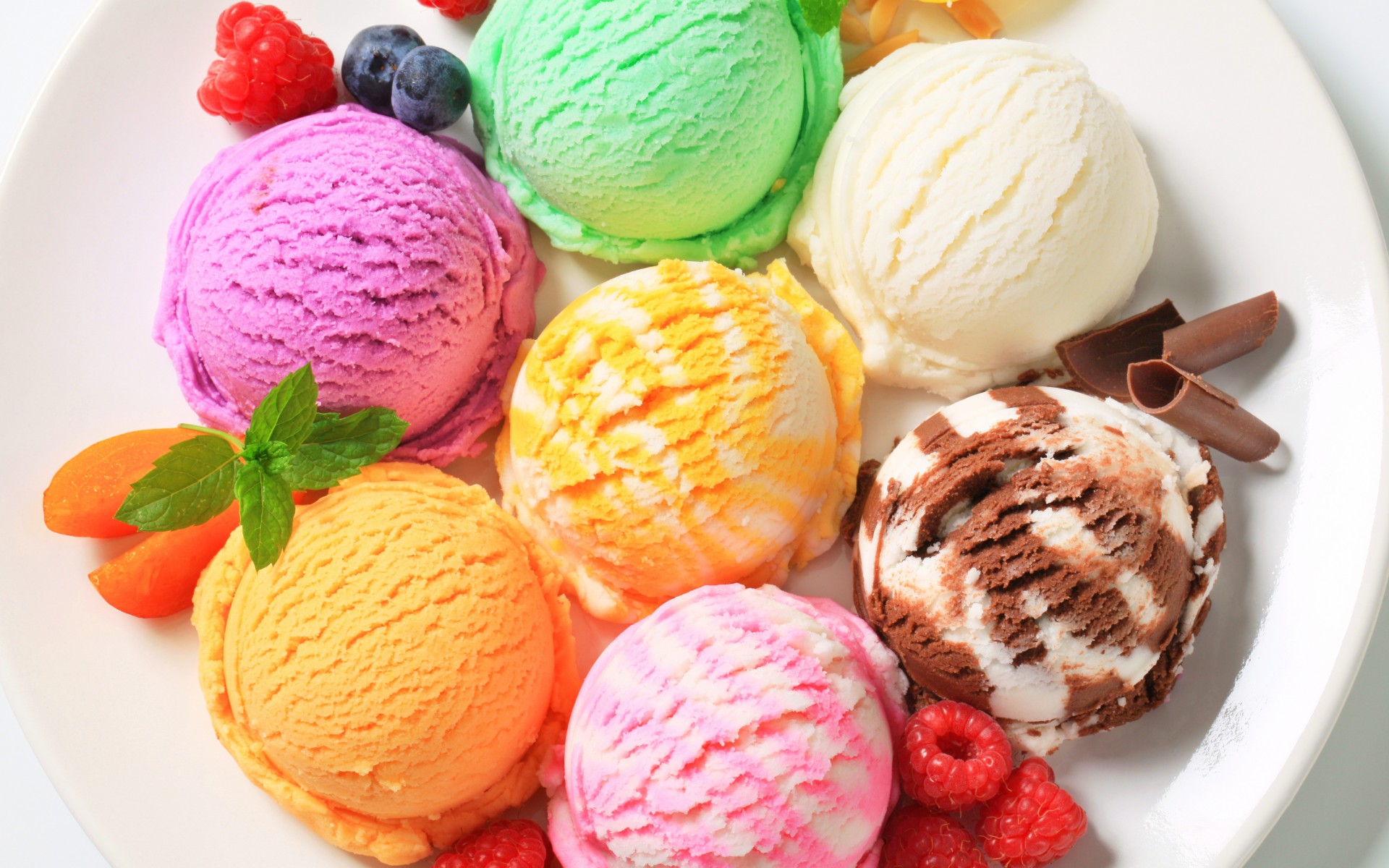 Palline di gelato colorate assortite, 1920x1200 Full HD+ WUXGA, PC Desktop