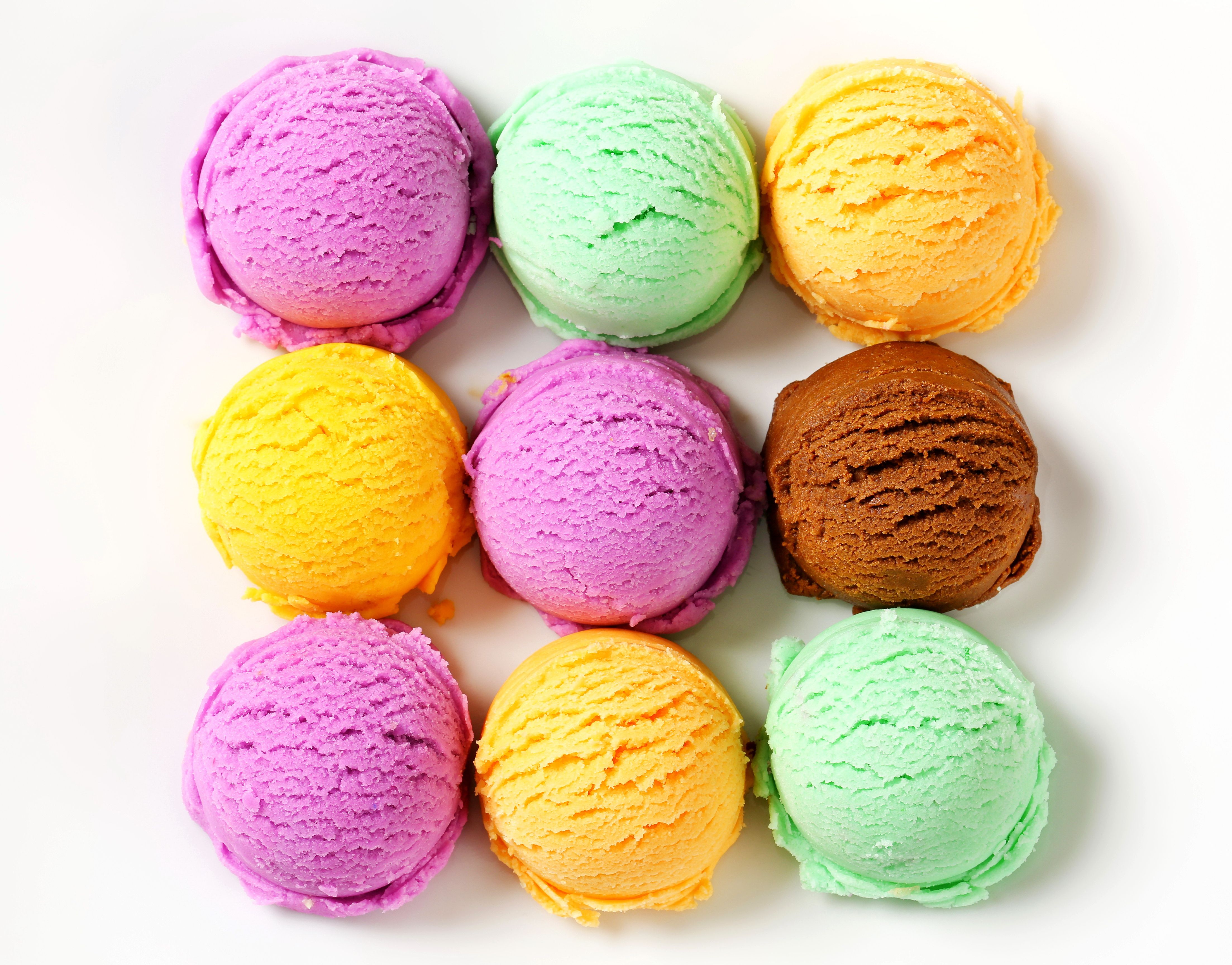 Palline di gelato colorate, 4412x3456 4K, Desktop 4K