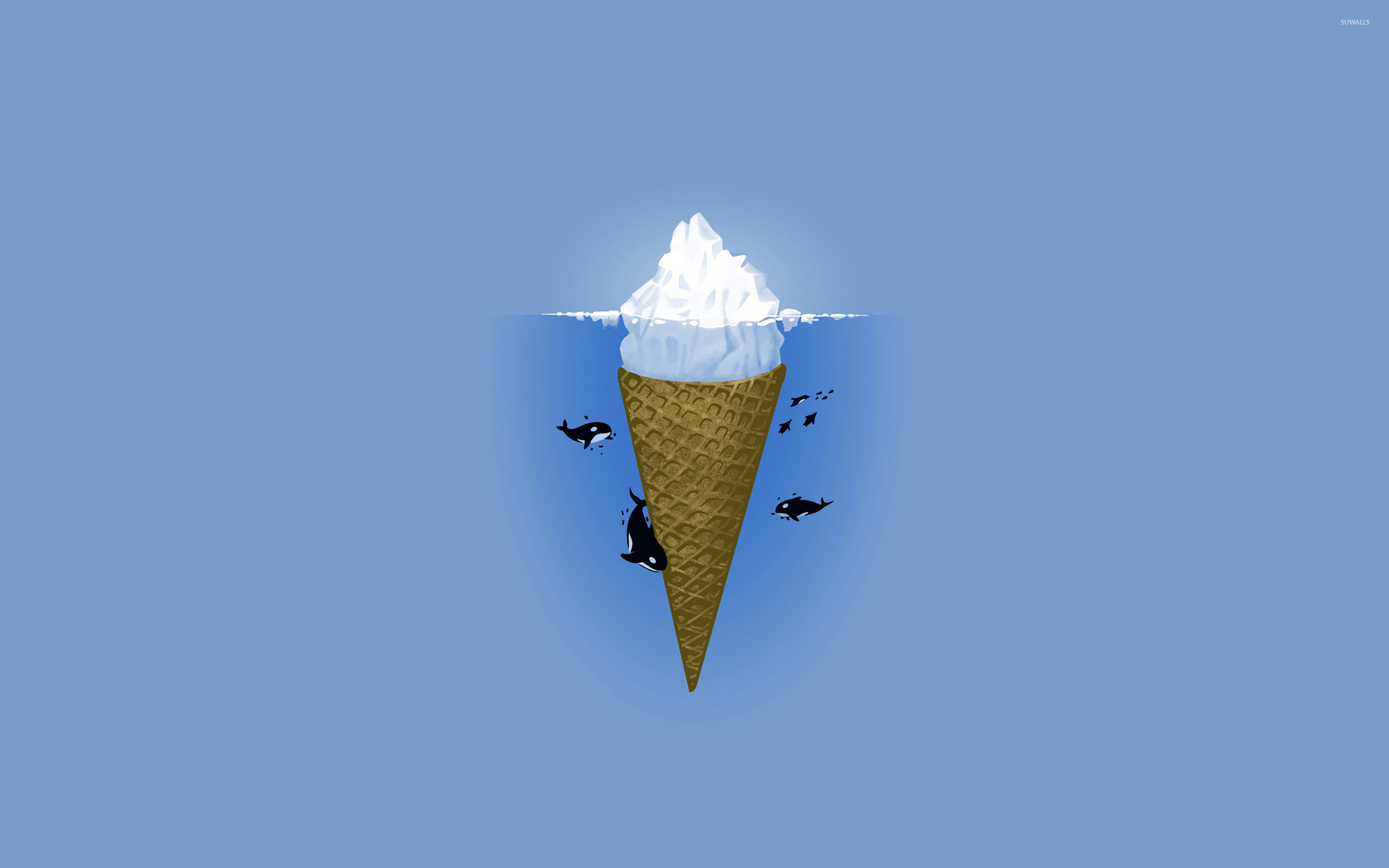 Iceberg a forma di gelato, 2880x1800 2K+, MacBook Pro