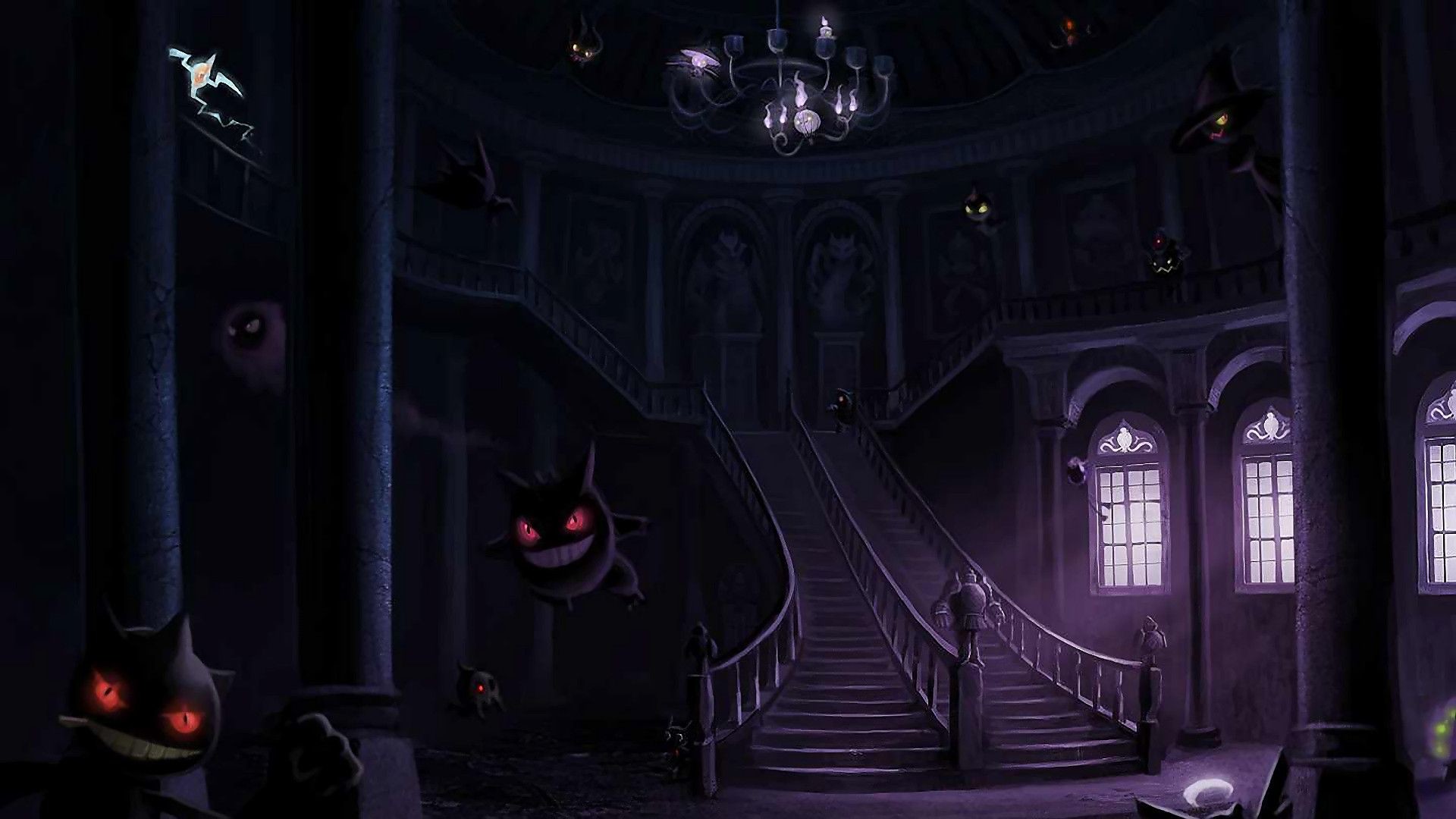 Gengar Pokémon villa buia, 1920x1080 1080p, Desktop