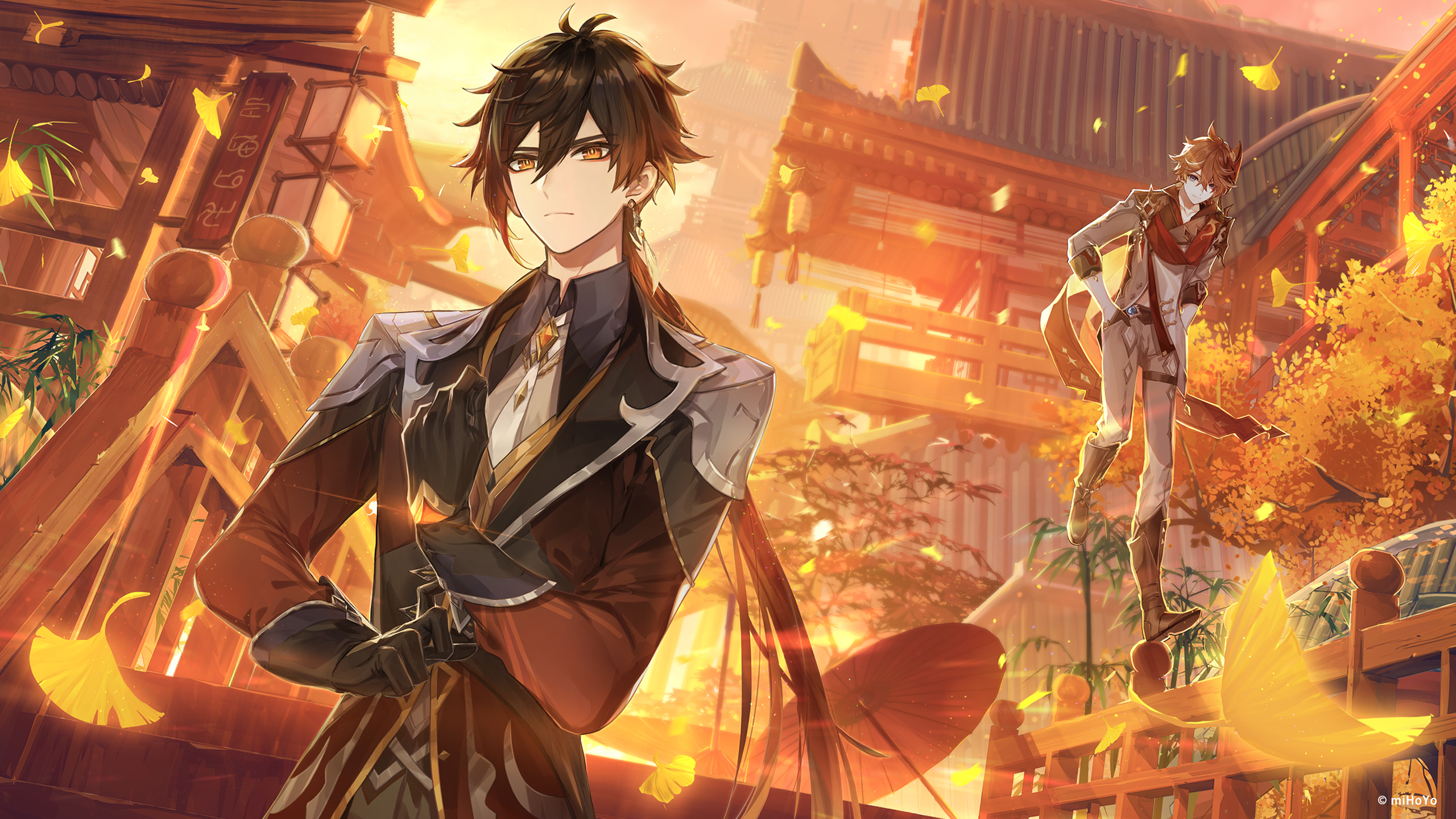 Personaggio Genshin Impact, Inazuma, 2560x1440 QHD, Monitor Gaming