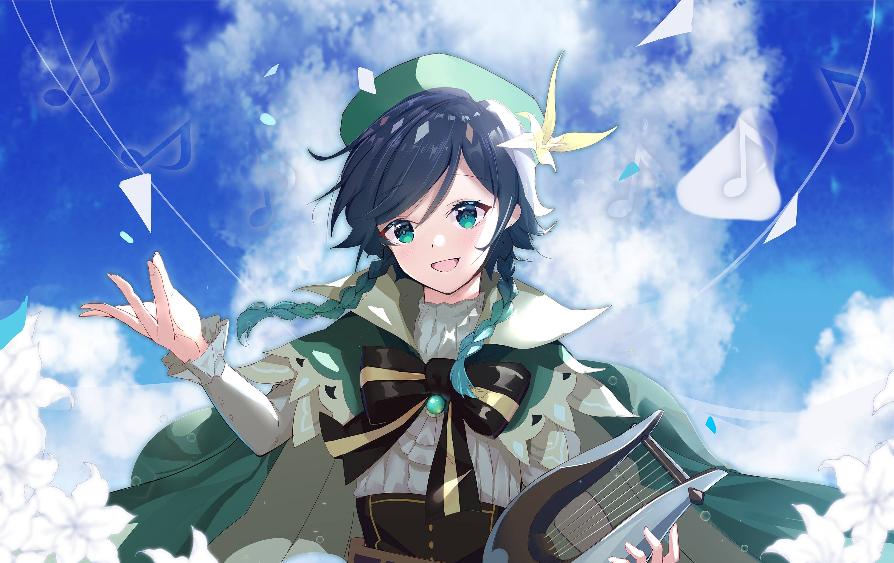 Venti Genshin Impact, 3000x1890 WQXGA, Desktop