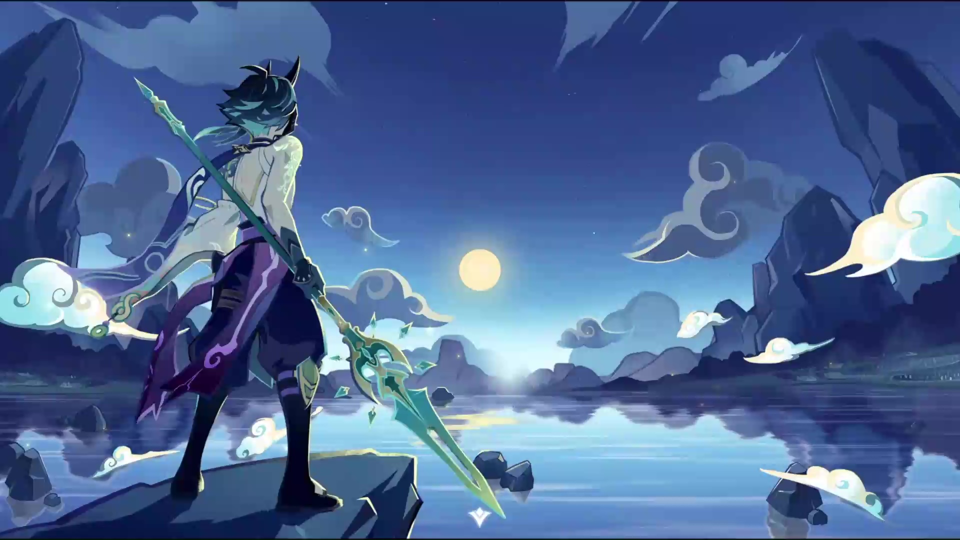 Xiao Genshin Impact notte, 1920x1080 1080p, PC
