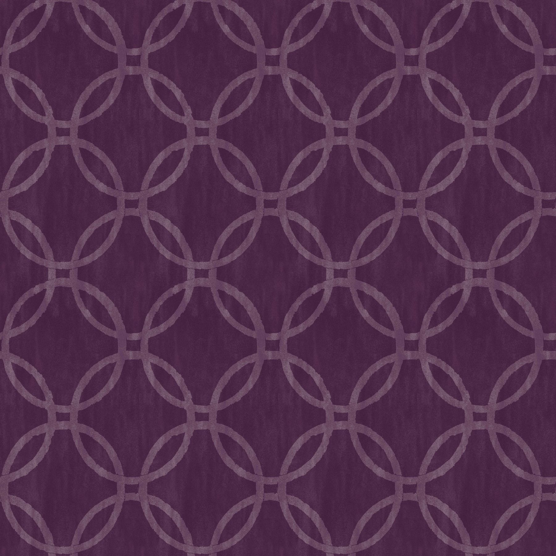 Cerchi geometrici intrecciati viola, 1800x1800 900p, PC