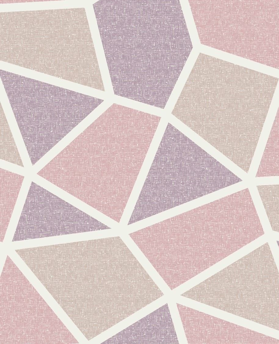 Forme geometriche viola rosa, 914x1125 Full HD Verticale, iPhone