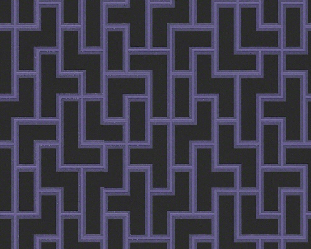Motivo geometrico rosa viola, 1242x2208 Verticale, Telefono