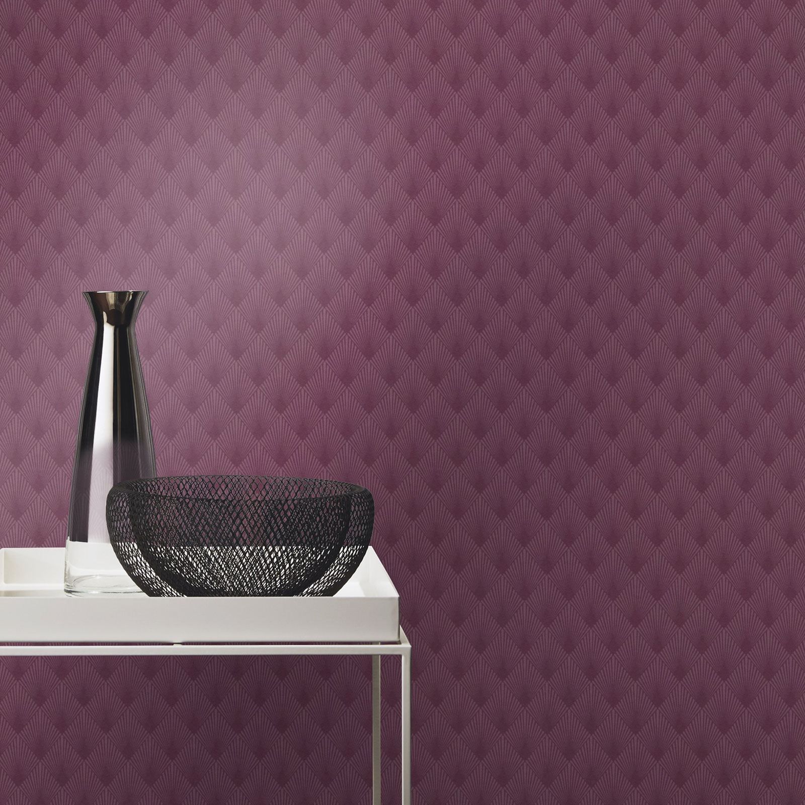 Cerchi geometrici viola intrecciati, 1000x800 HD, PC Desktop