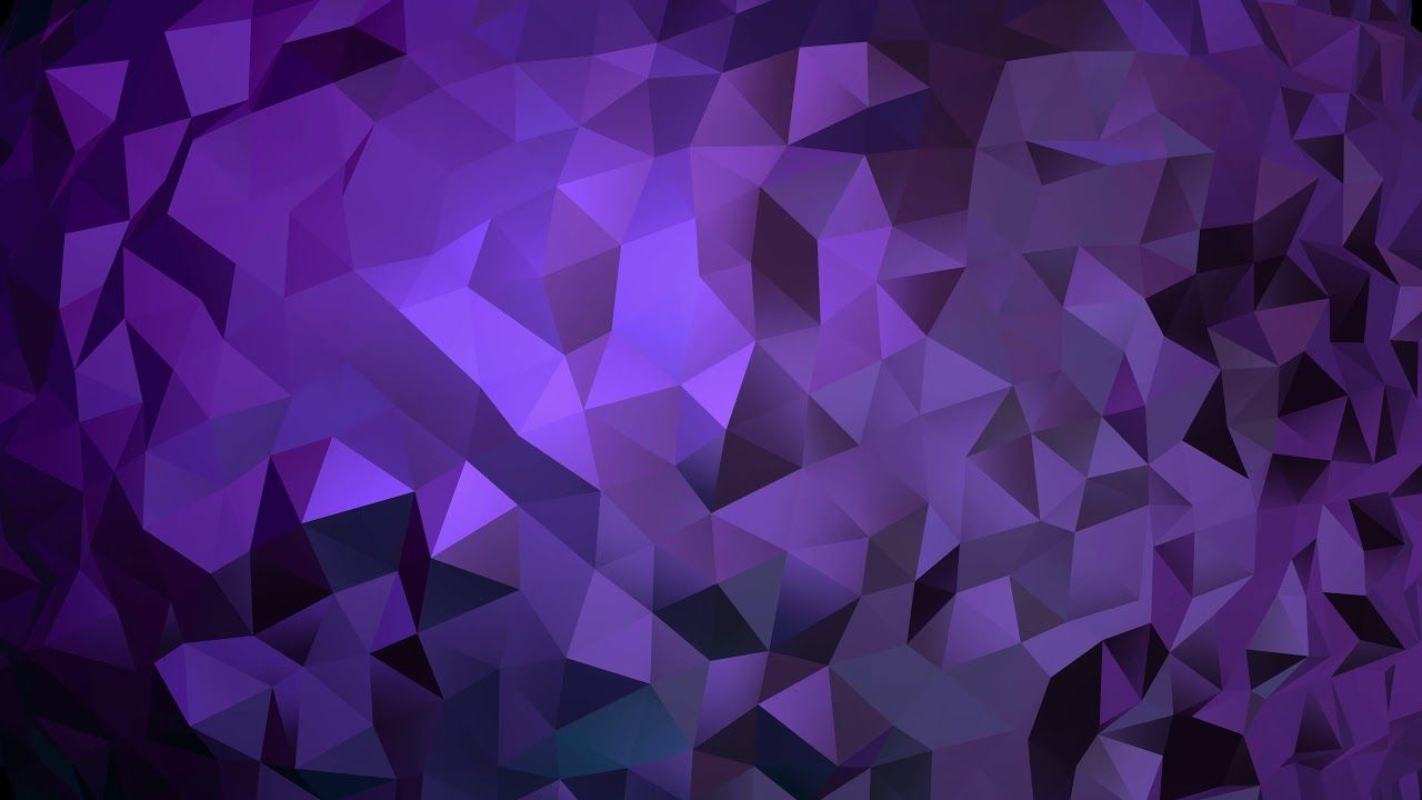 Poligoni geometrici viola scuro, 1280x720 720p, PC