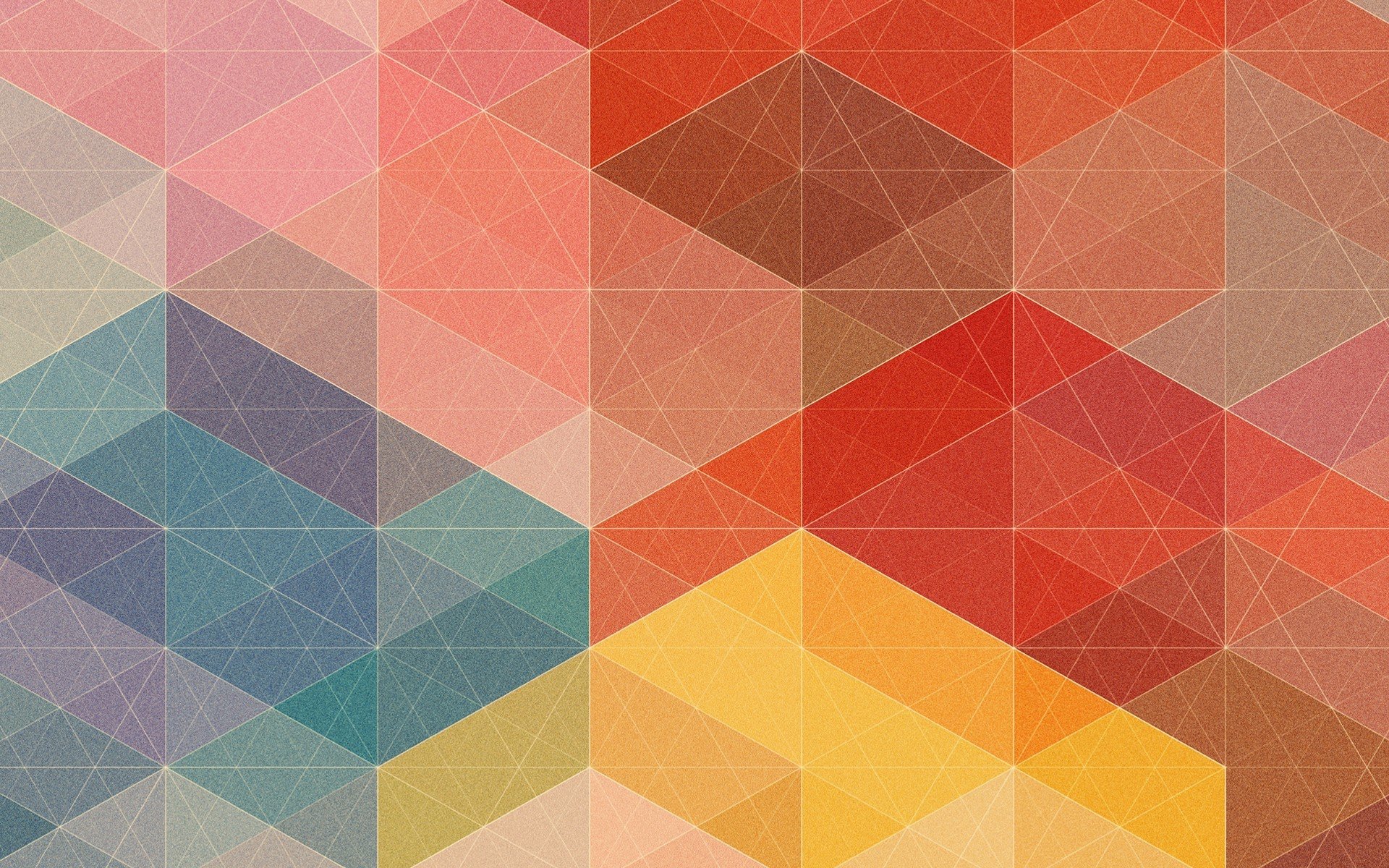Forme geometriche colorate astratte, 1920x1200 WUXGA, Laptop