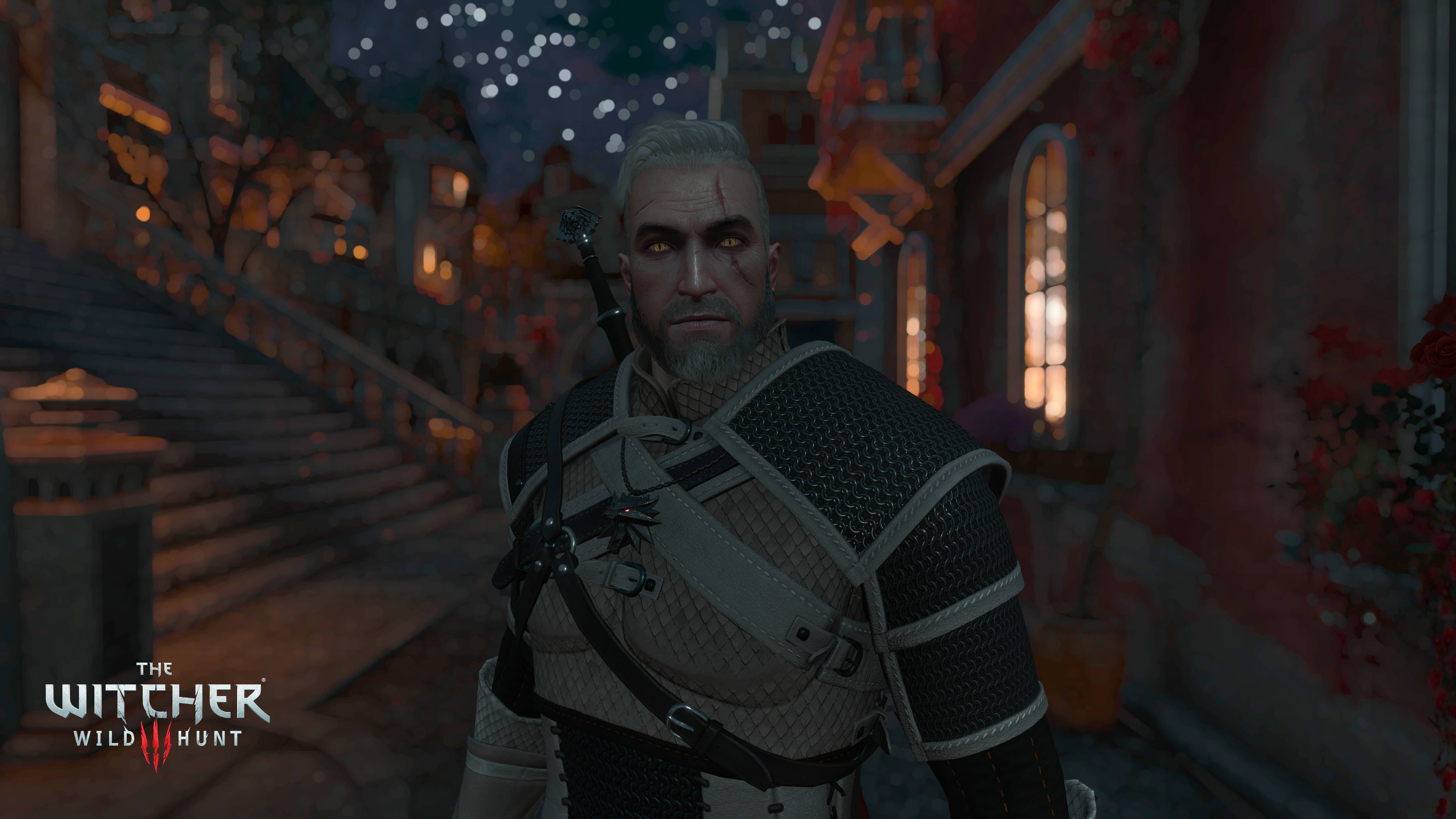 Geralt di Rivia, The Witcher 3, 9600x5400 4K, Desktop 4K