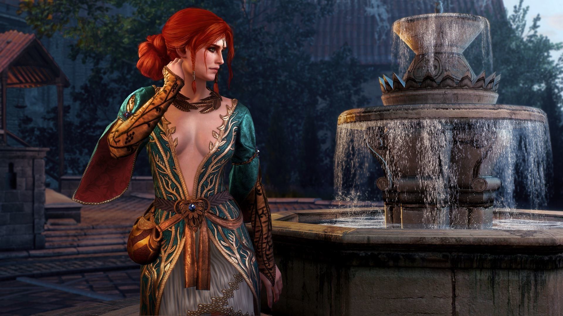 Triss Merigold, The Witcher 3, 1920x1080 Full HD 1080p, PC Desktop