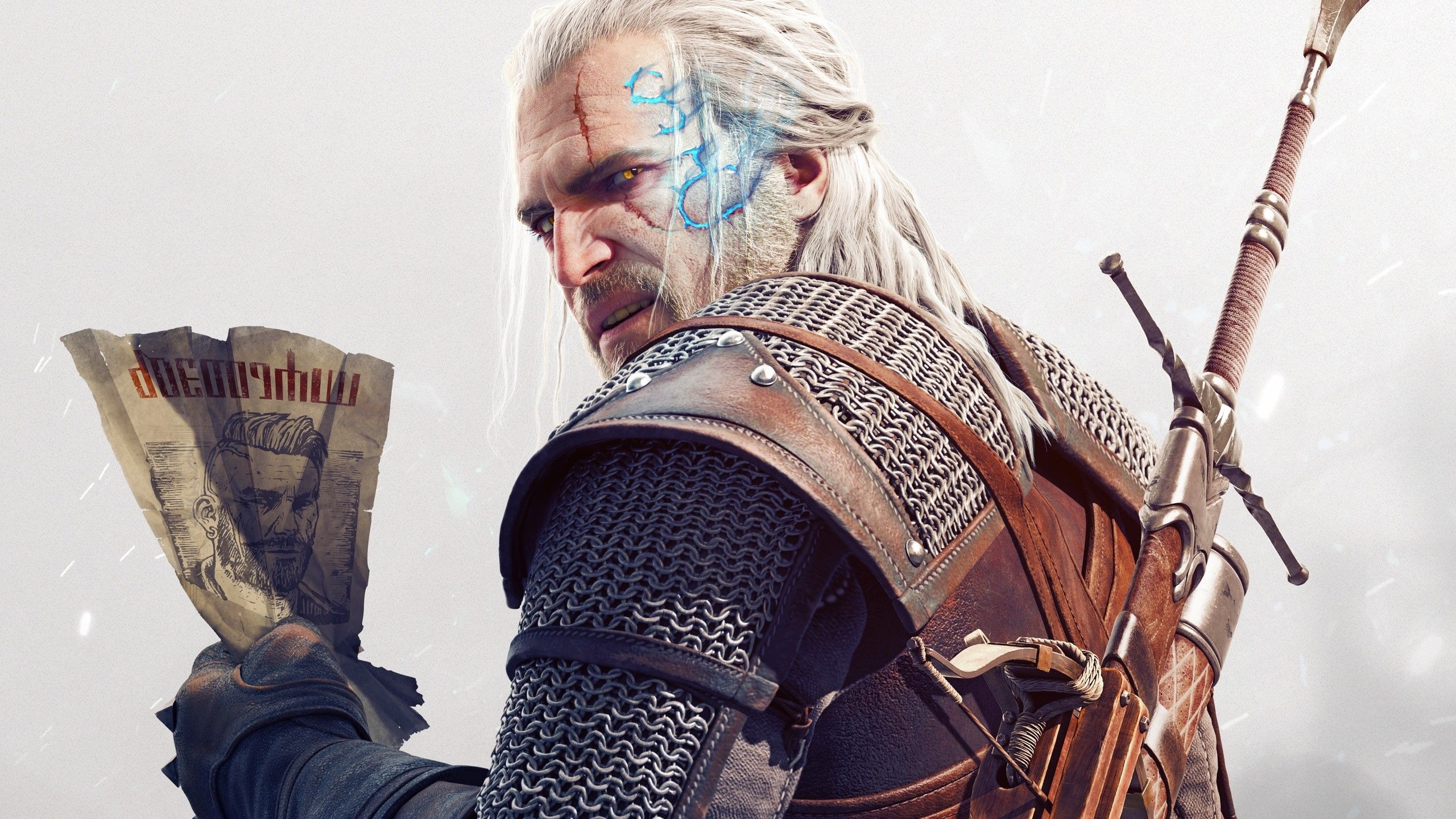 Geralt di Rivia, The Witcher, 2560x1440 2K QHD, Monitor Gaming