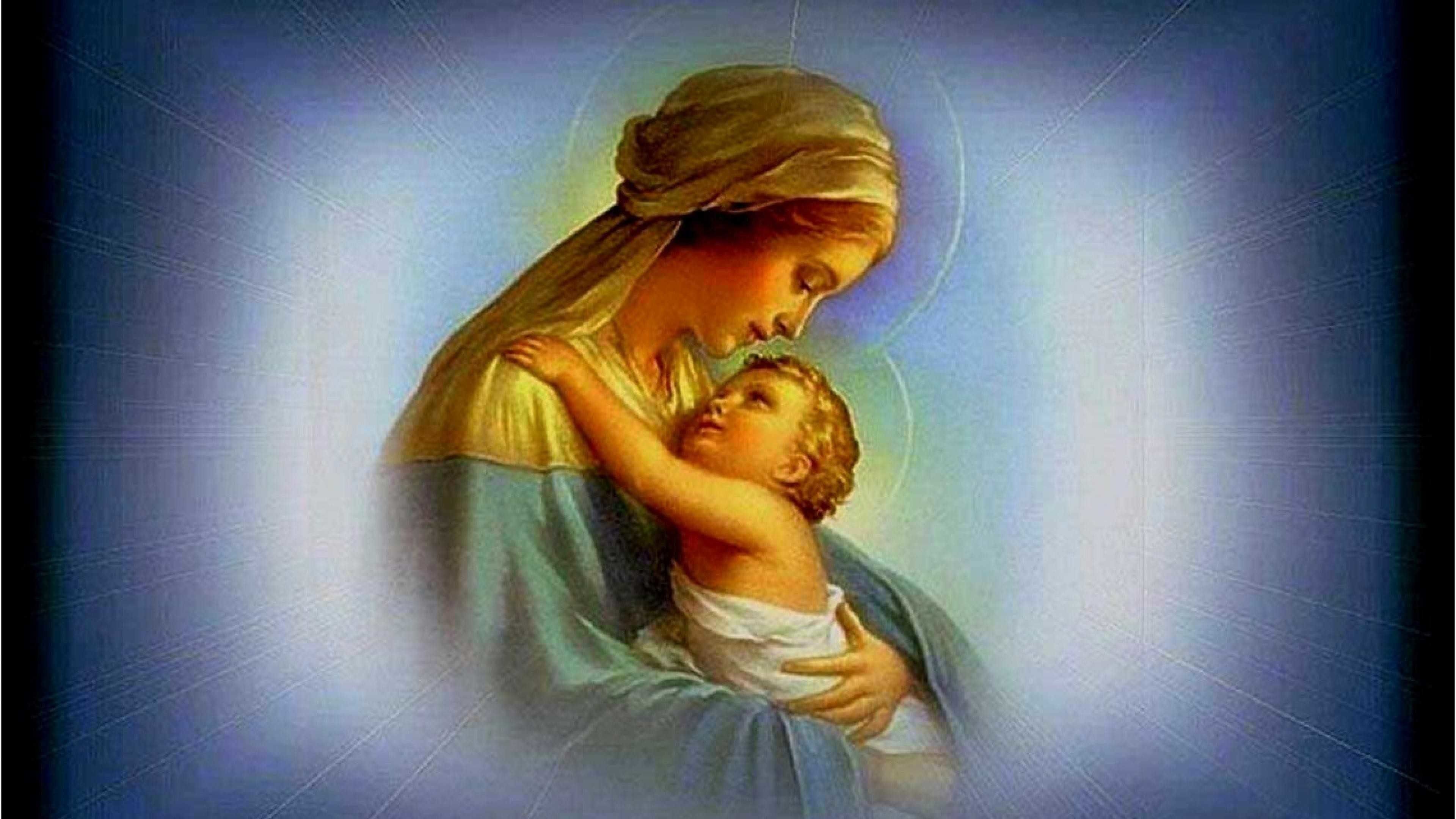 Madonna con Gesù Bambino, 3840x2160 UHD, PC 4K