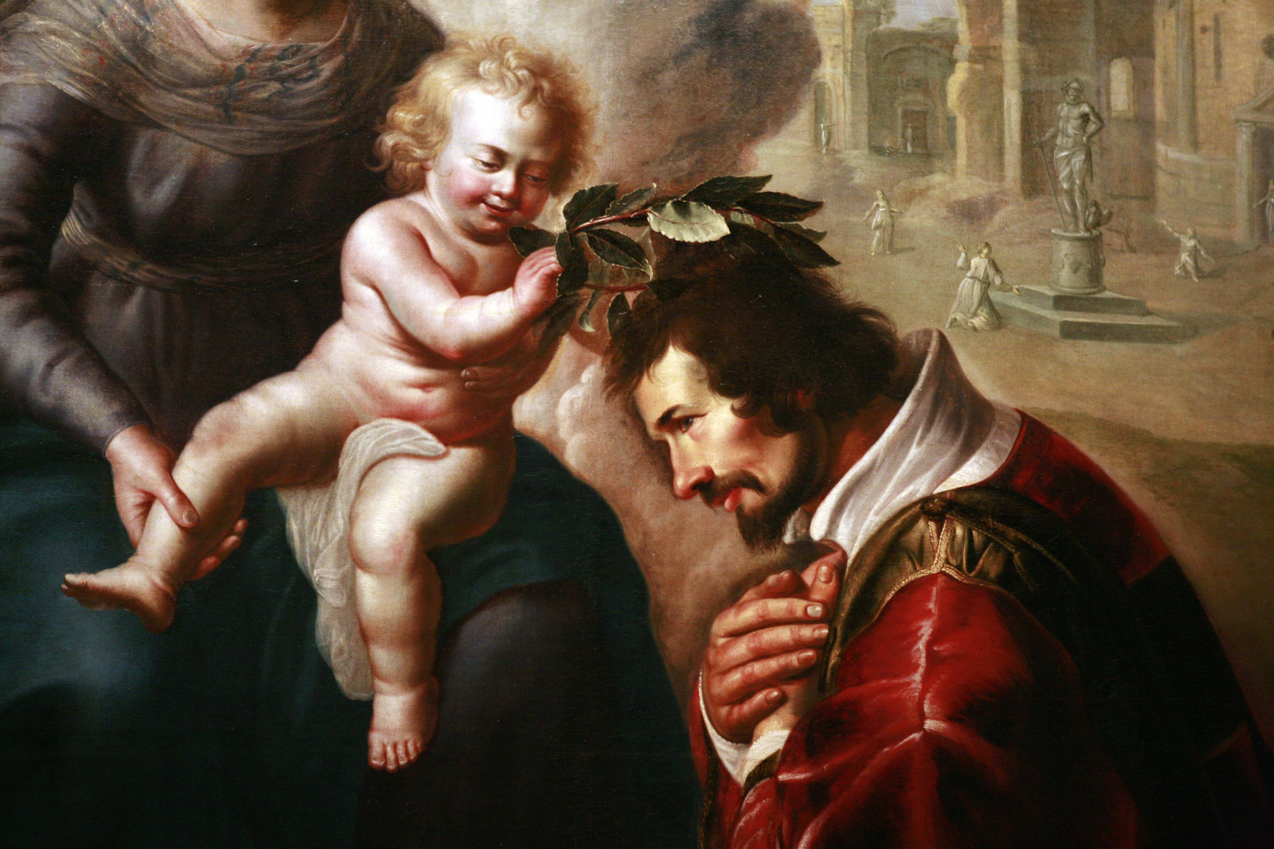 Gesù Bambino dipinto classico, 4368x2912 4K, Desktop 4K
