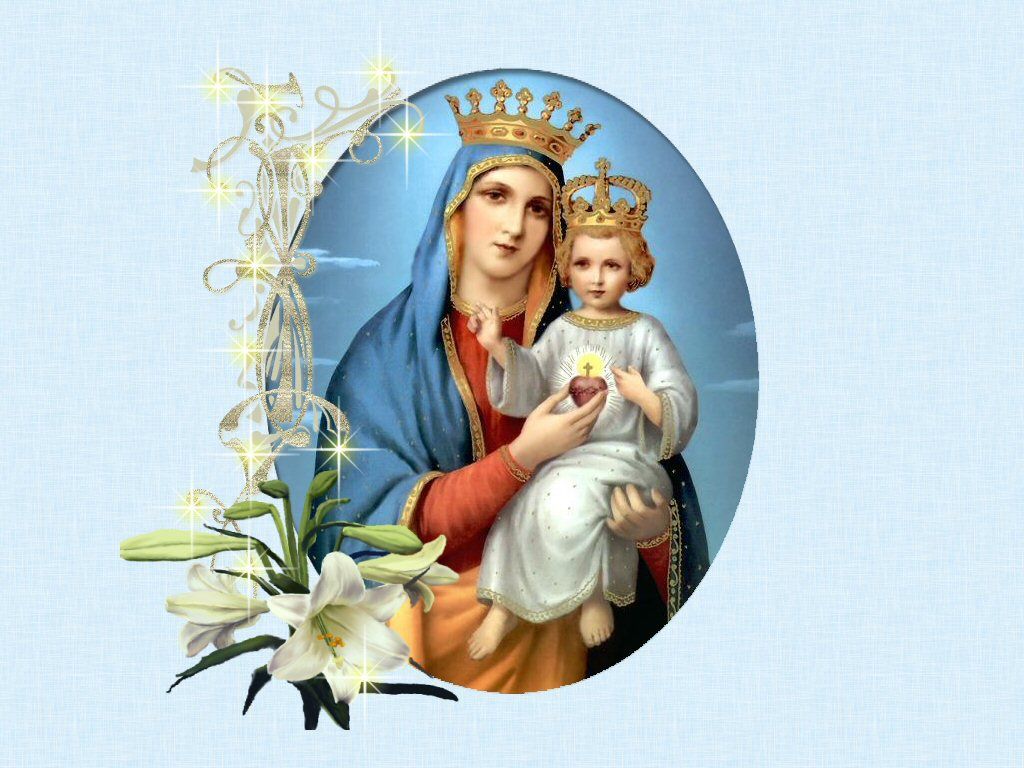 Madonna con Gesù Bambino, 1024x768 HD, Desktop