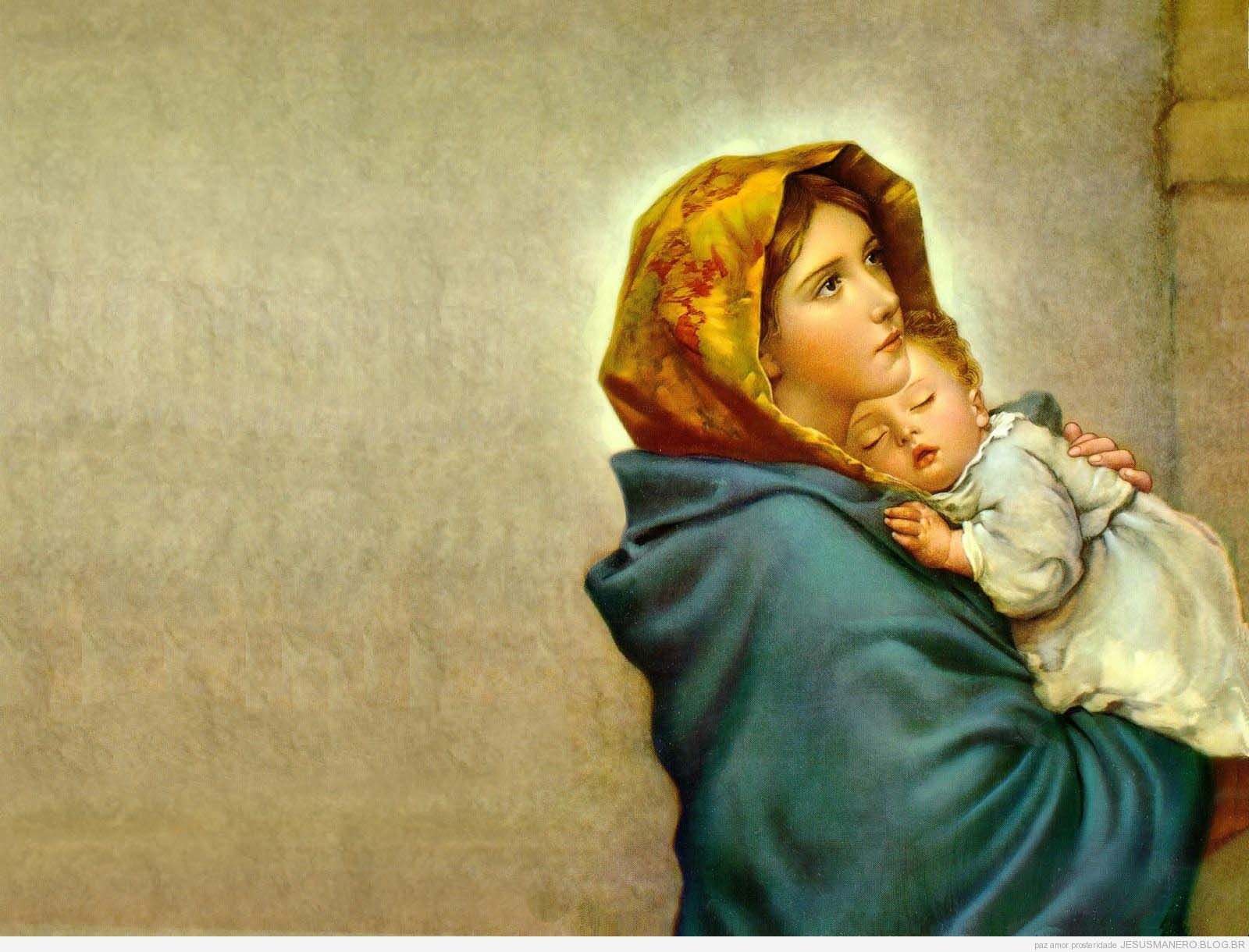 Madonna con Bambino Gesù, 1600x1220 HD, Desktop