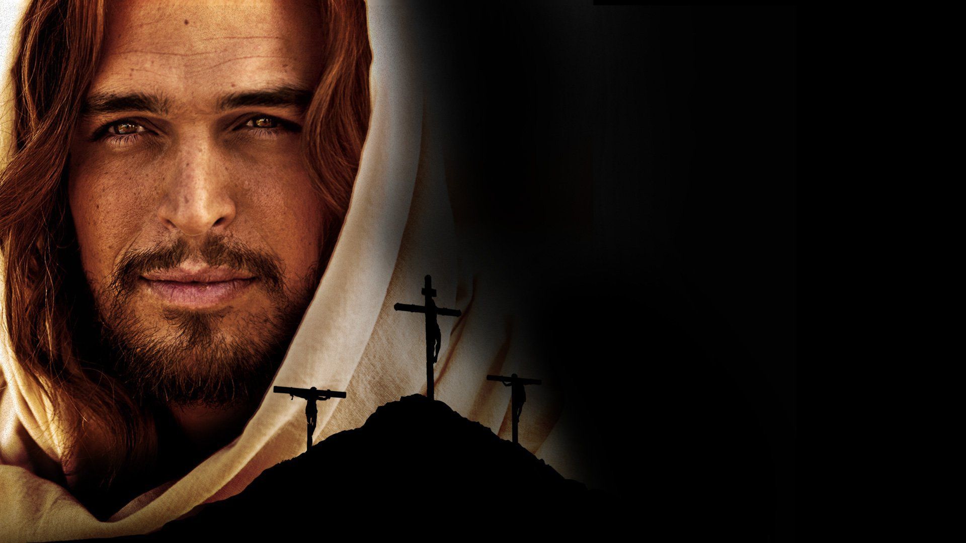 Gesù Cristo con croci sfondo, 1920x1080 Full HD, Laptop
