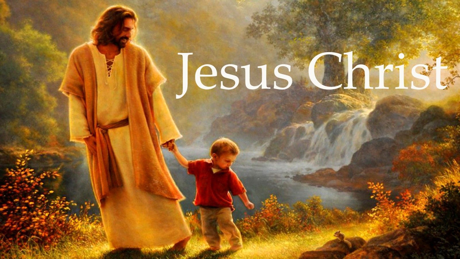 Gesù Cristo con bambino, 1600x900 900p, Desktop