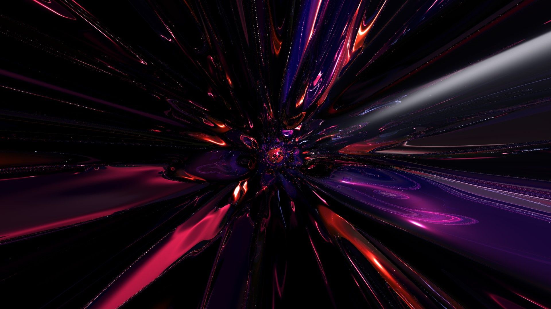 Astratto tunnel luci colorate, 1920x1080 Full HD 1080p, Desktop